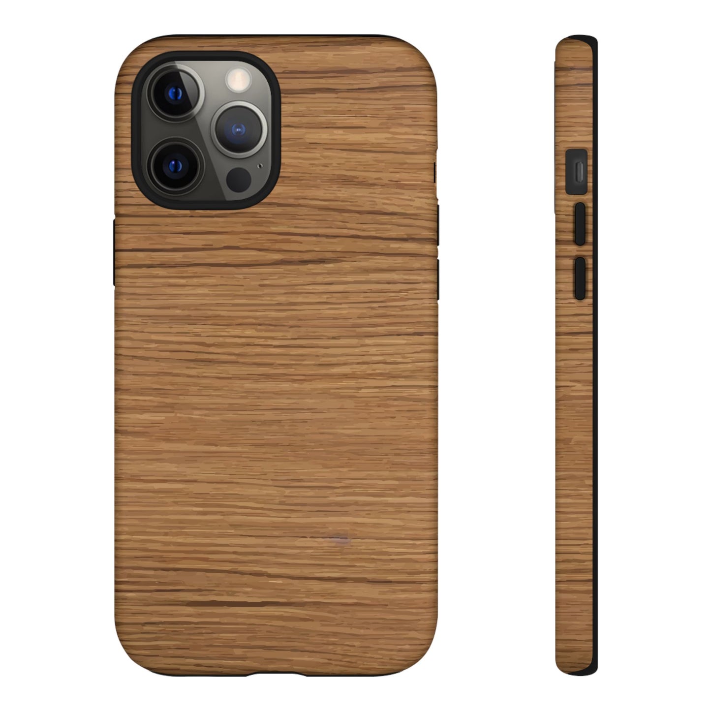 Wood Pattern: Tough Case for iPhone, Samsung Galaxy and Google Pixel devices