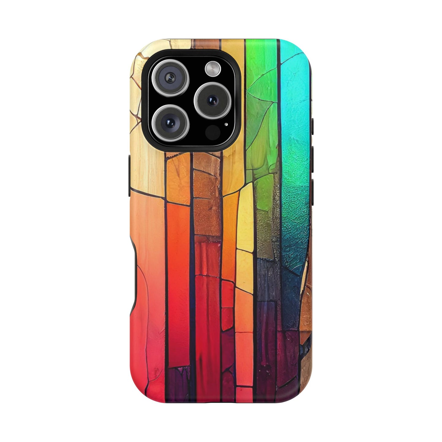 Stained Glass Design MagSafe Case for iPhone