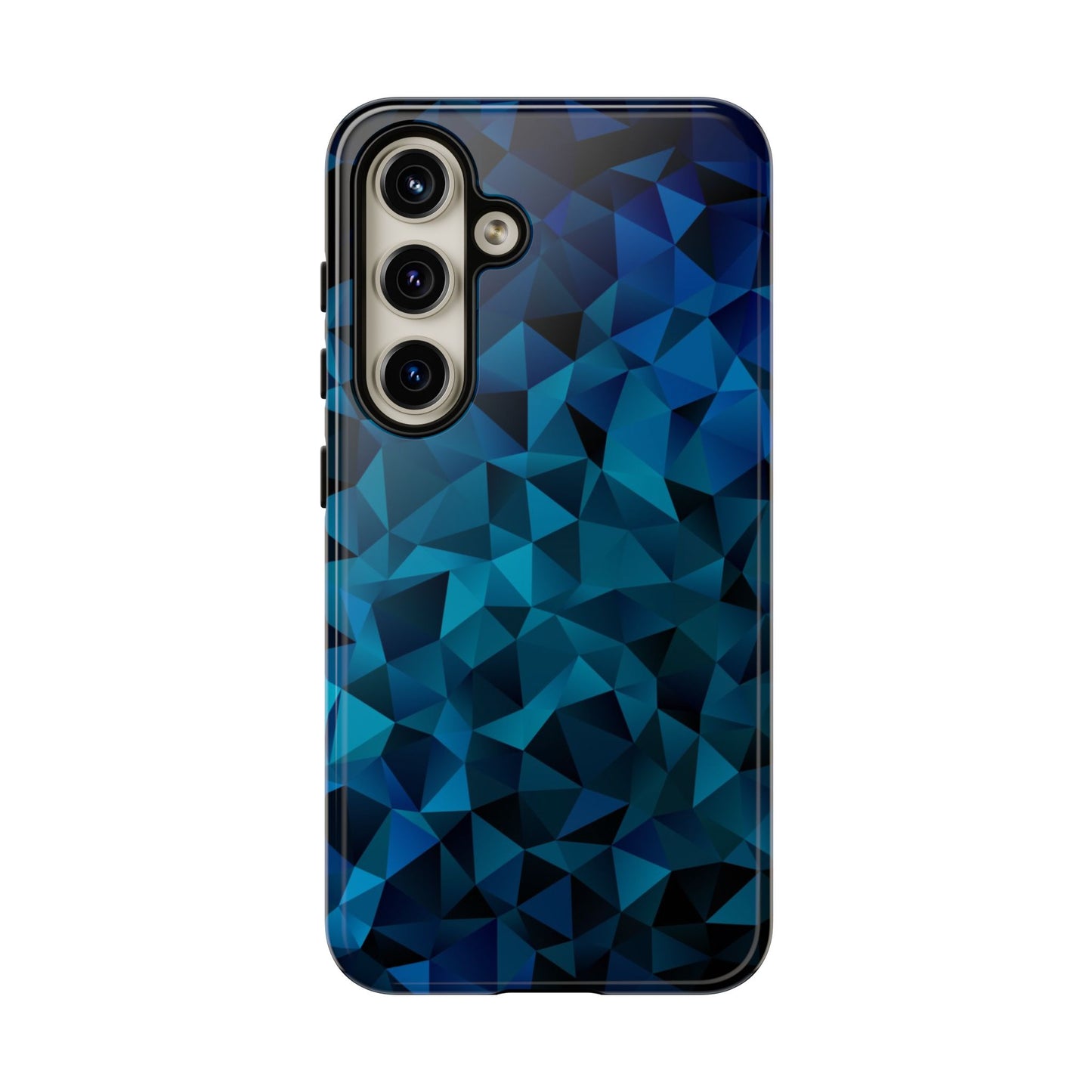 Blue Diamonds: Phone Case with Elegant Prints for iPhone, Samsung Galaxy and Google Pixel devices