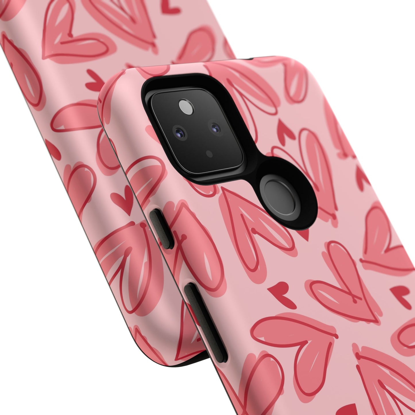 Hearts: Tough Case for iPhone, Samsung Galaxy and Google Pixel devices
