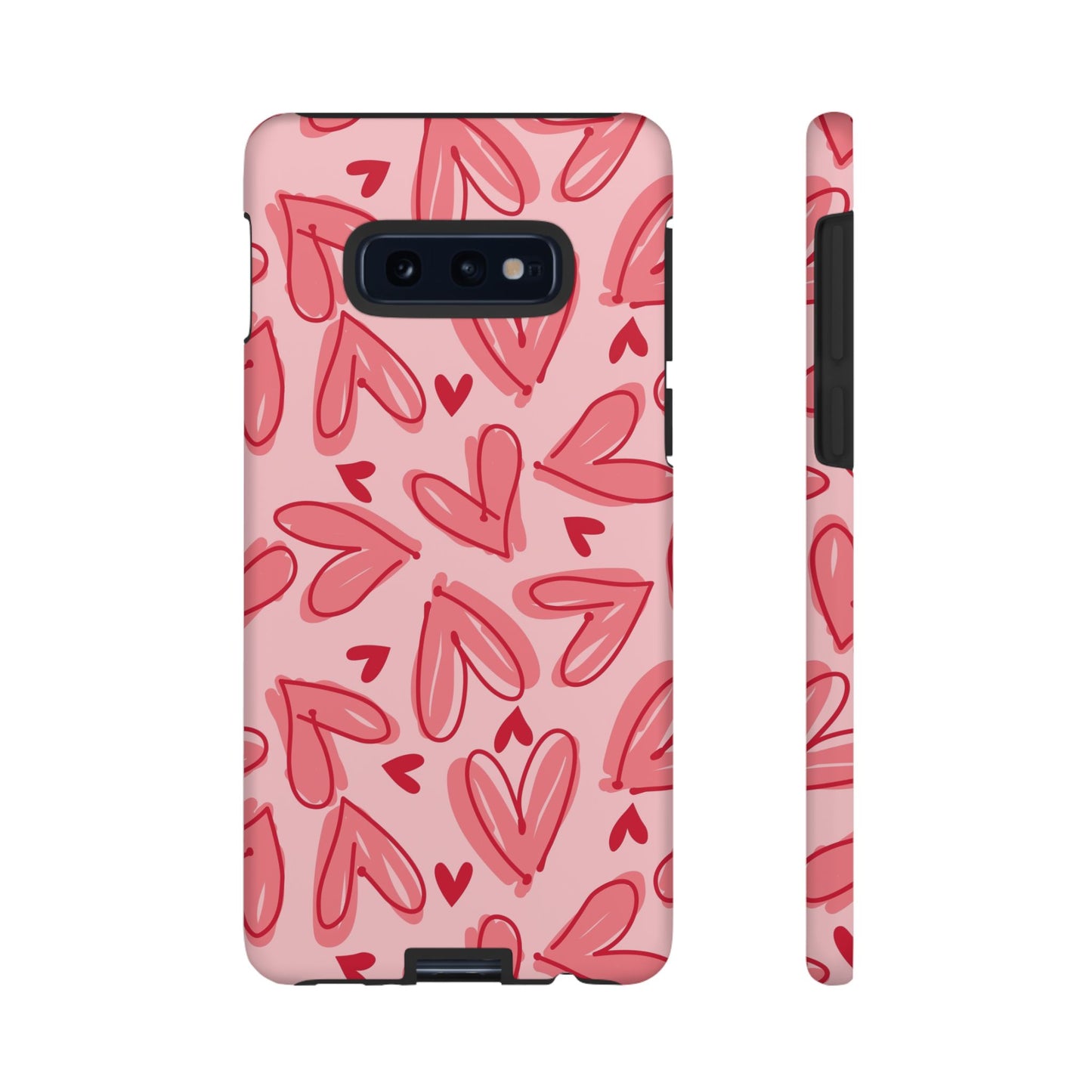 Hearts: Tough Case for iPhone, Samsung Galaxy and Google Pixel devices