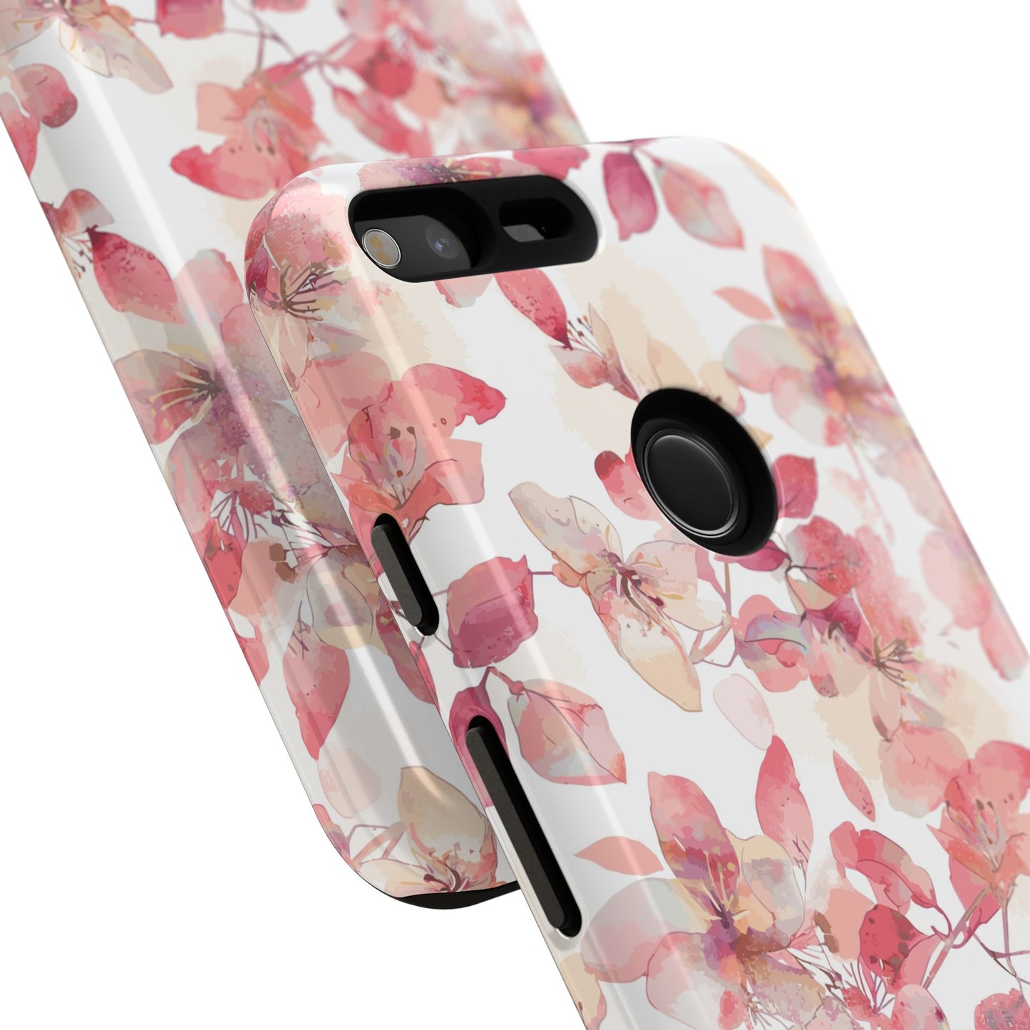 Watercolor Flowers: Tough Case for iPhone, Samsung Galaxy and Google Pixel devices