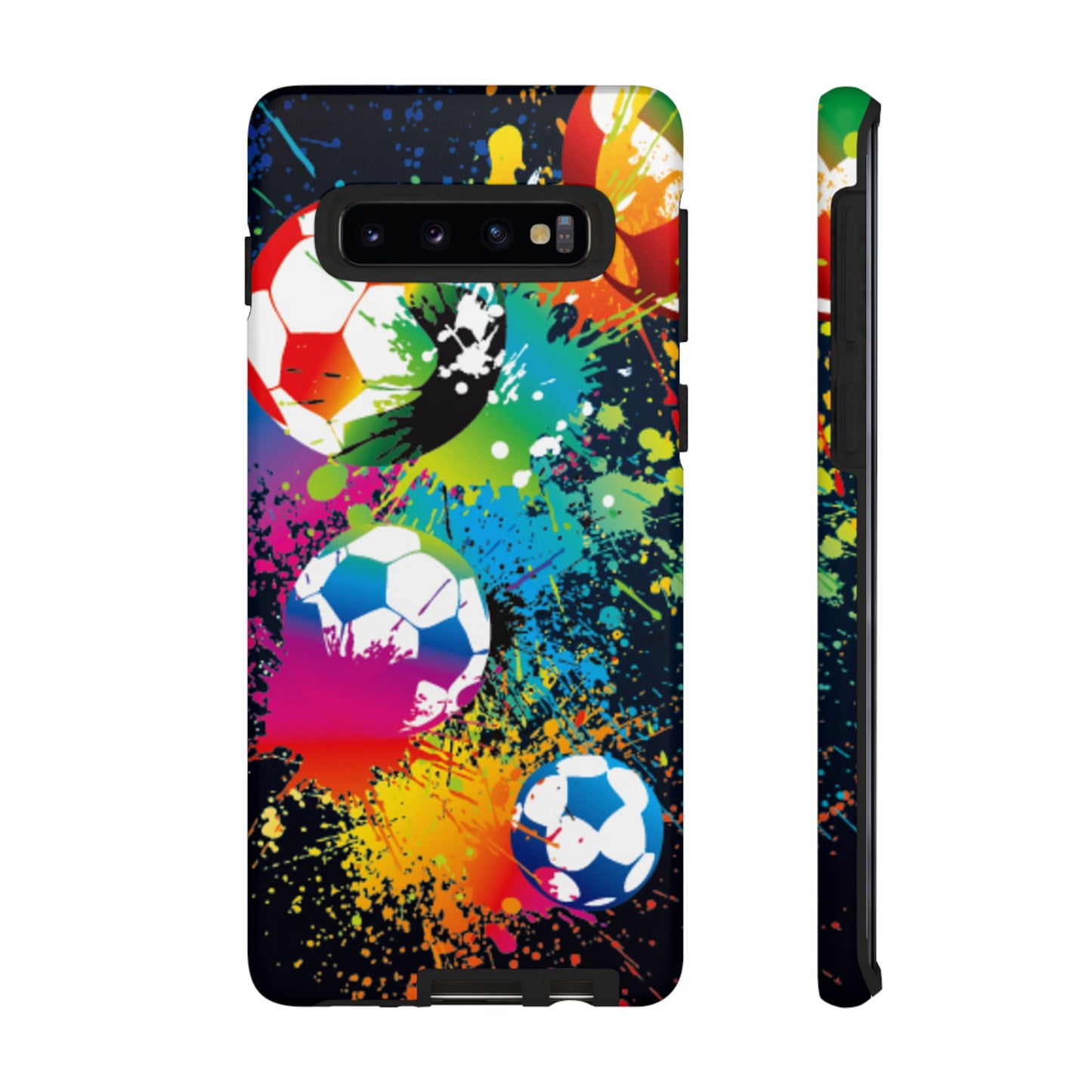 Footballer's Phone Case: Vibrant Case for iPhone, Samsung Galaxy and Google Pixel devices