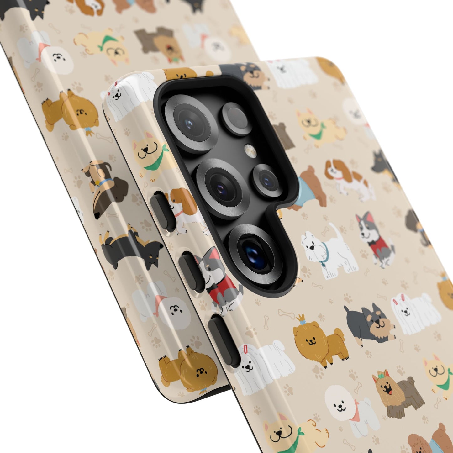 Cute Dogs: Tough Case for iPhone, Samsung Galaxy and Google Pixel devices