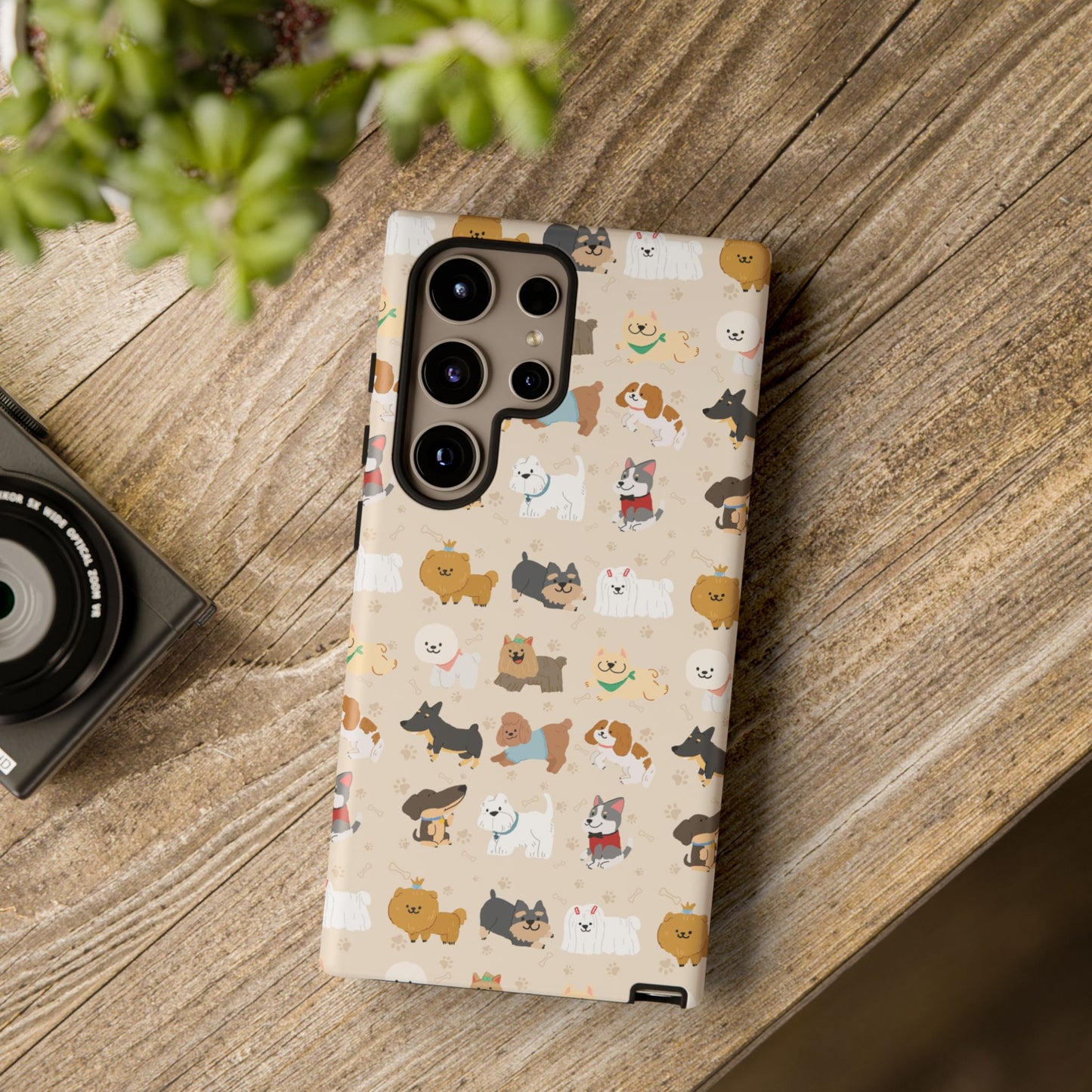 Cute Dogs: Tough Case for iPhone, Samsung Galaxy and Google Pixel devices