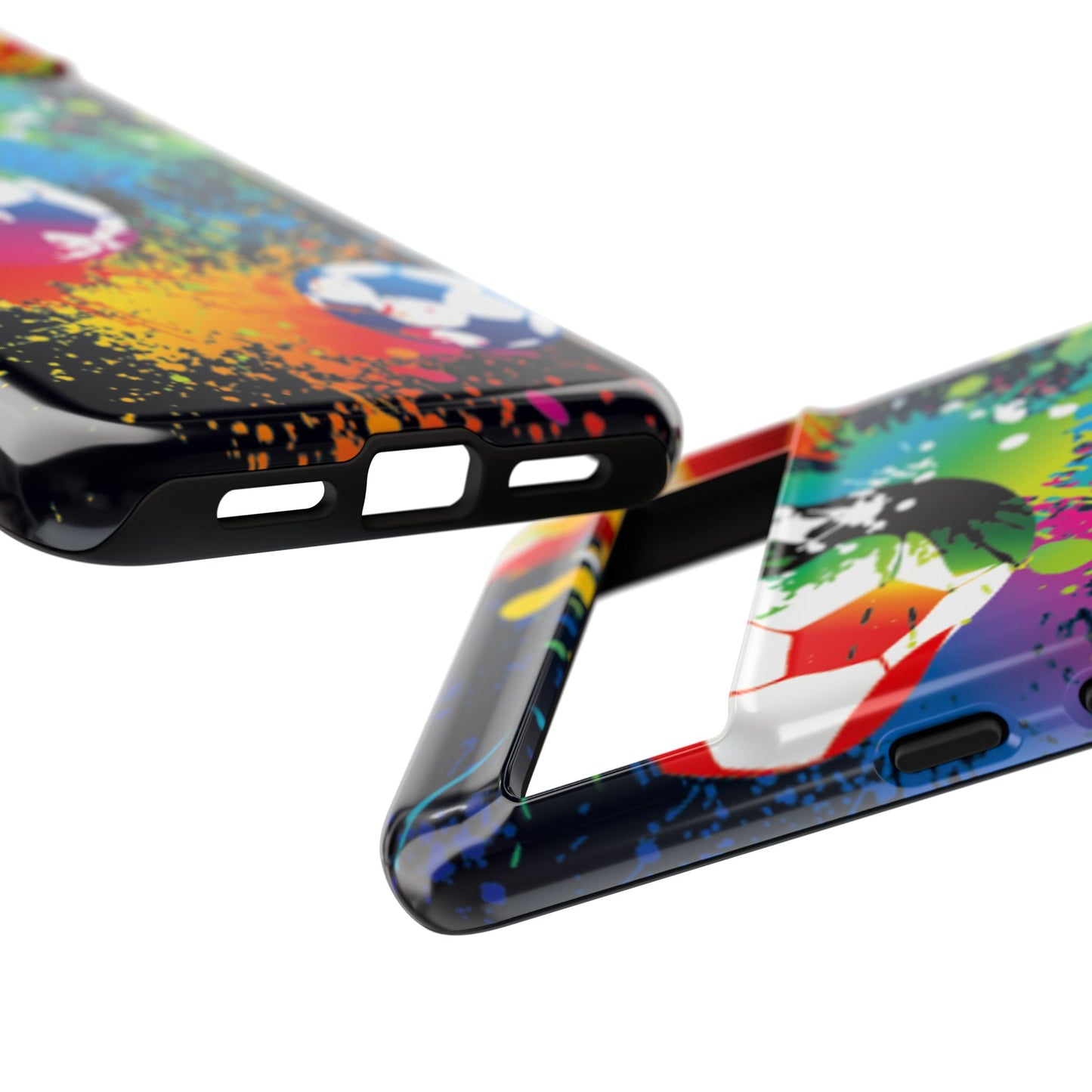 Footballer's Phone Case: Vibrant Case for iPhone, Samsung Galaxy and Google Pixel devices