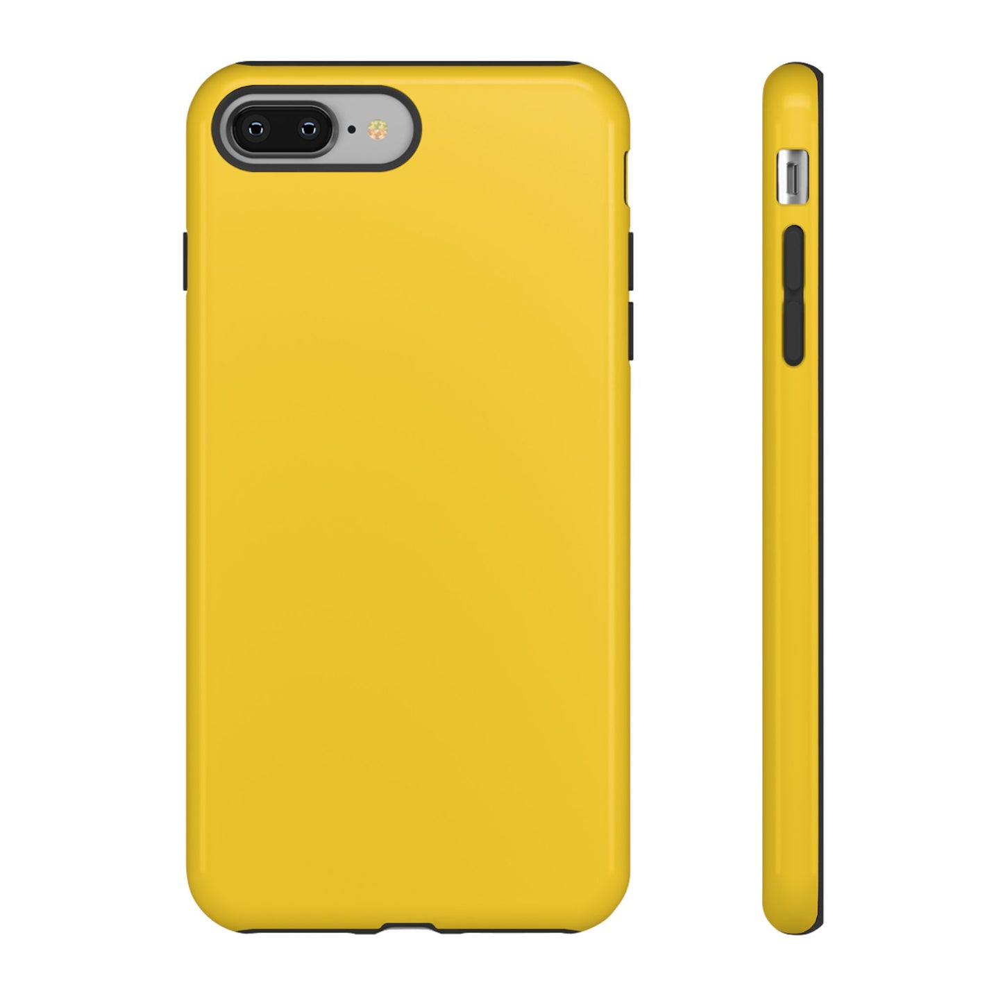 Luscious Yellow: Plain Sunburst-Inspired Color for iPhone, Samsung Galaxy and Google Pixel devices