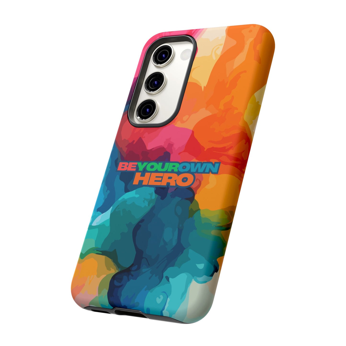 Be Your Own Hero: Tough Case for iPhone, Samsung Galaxy and Google Pixel
