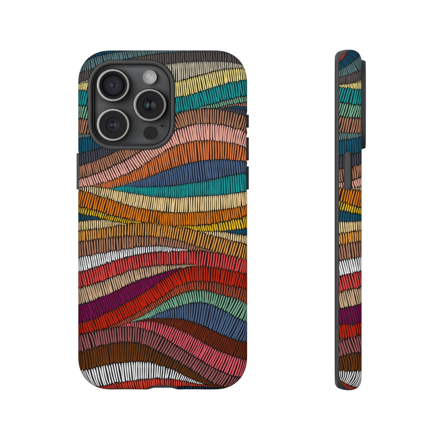 Threaded Harmony: Tapestry-inspired Phone Case for iPhone, Samsung Galaxy and Google Pixel devices