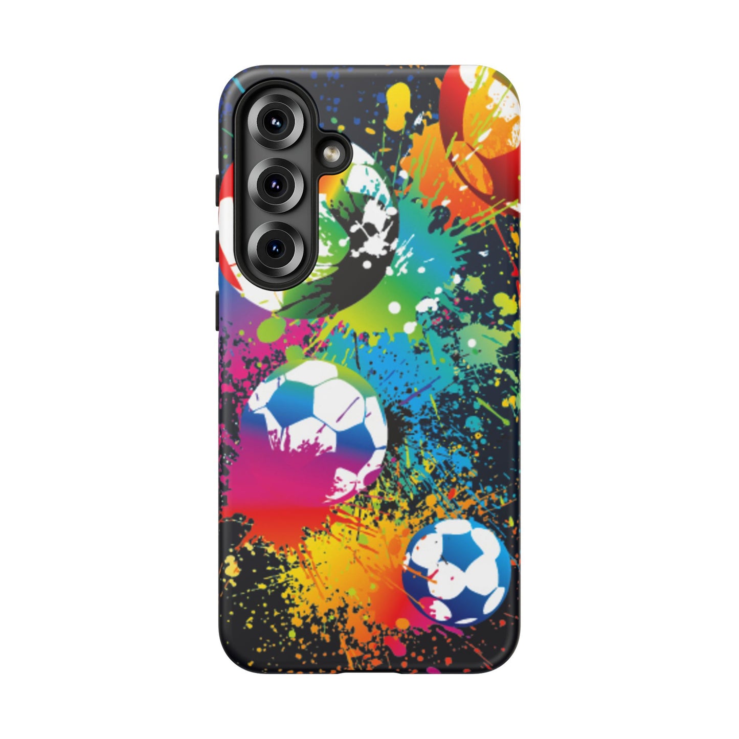 Footballer's Phone Case: Vibrant Case for iPhone, Samsung Galaxy and Google Pixel devices