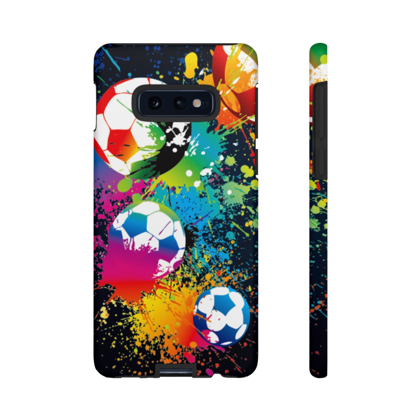 Footballer's Phone Case: Vibrant Case for iPhone, Samsung Galaxy and Google Pixel devices