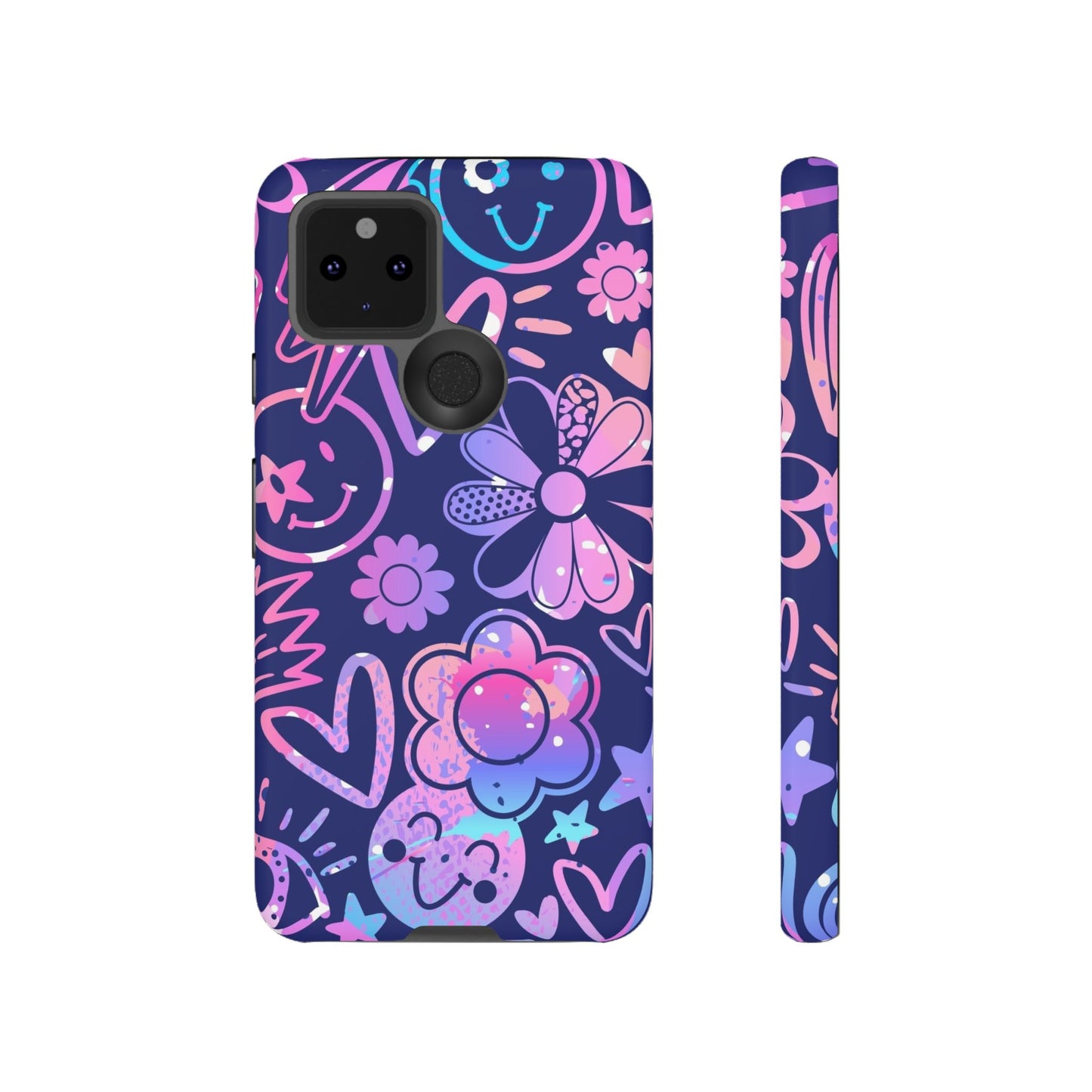 Live Inspired: Purple Tough Case for iPhone, Samsung Galaxy and Google Pixel devices