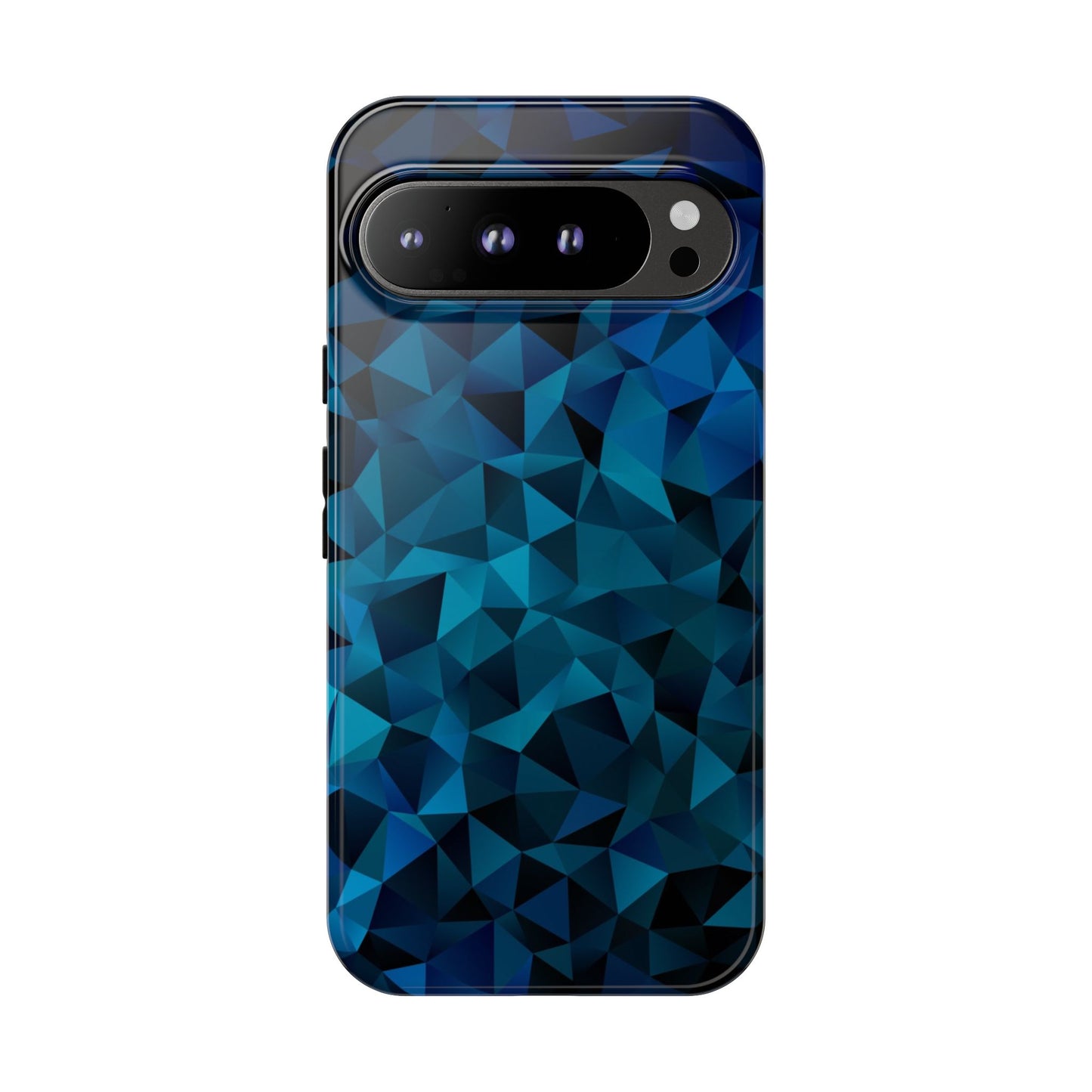 Blue Diamonds: Phone Case with Elegant Prints for iPhone, Samsung Galaxy and Google Pixel devices