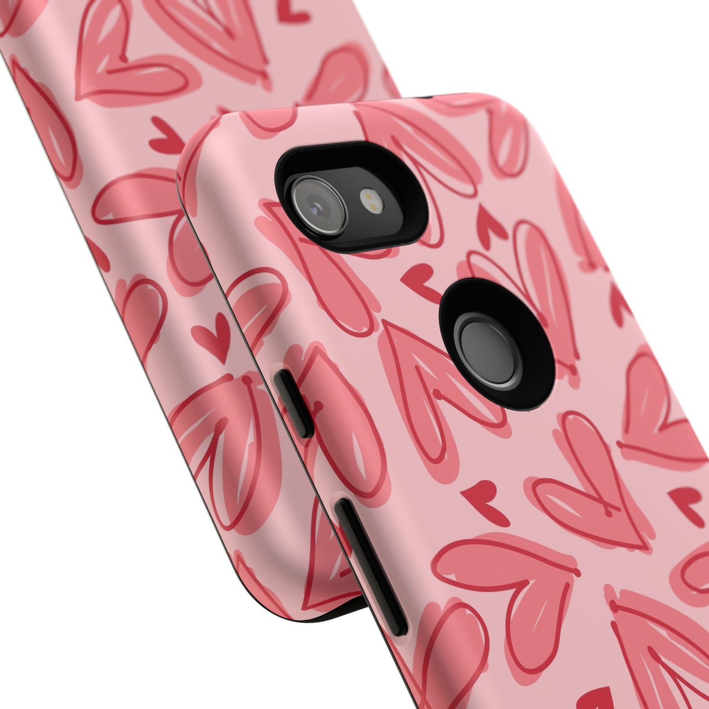 Hearts: Tough Case for iPhone, Samsung Galaxy and Google Pixel devices
