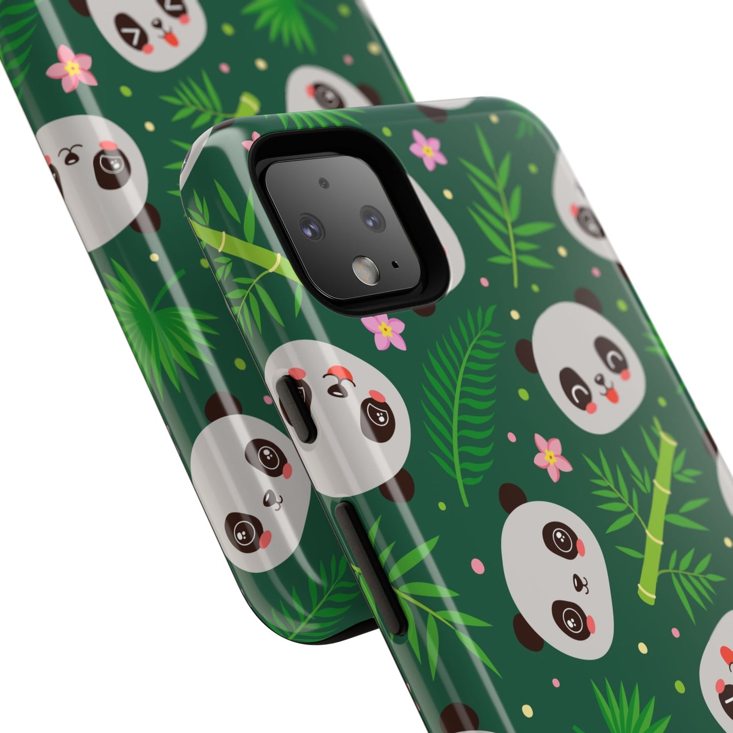 Cute Panda: Tough Case for iPhone, Samsung Galaxy and Google Pixel devices