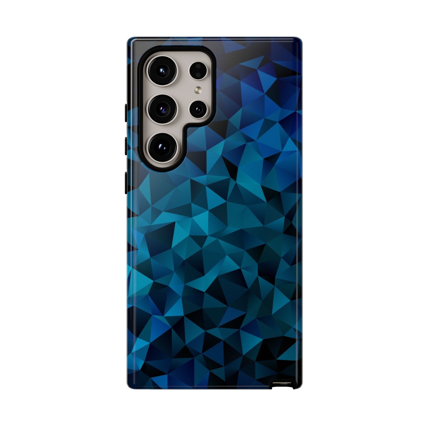 Blue Diamonds: Phone Case with Elegant Prints for iPhone, Samsung Galaxy and Google Pixel devices