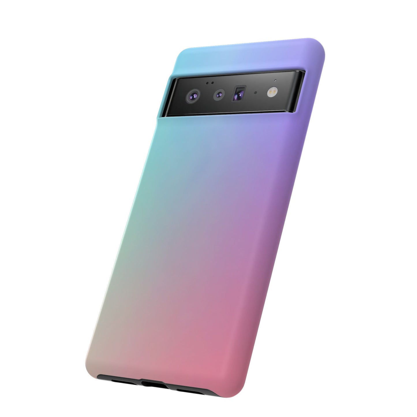 Cotton Candy: Quadcolor Pastel Gradient Tough Case for iPhone, Samsung Galaxy and Google Pixel devices