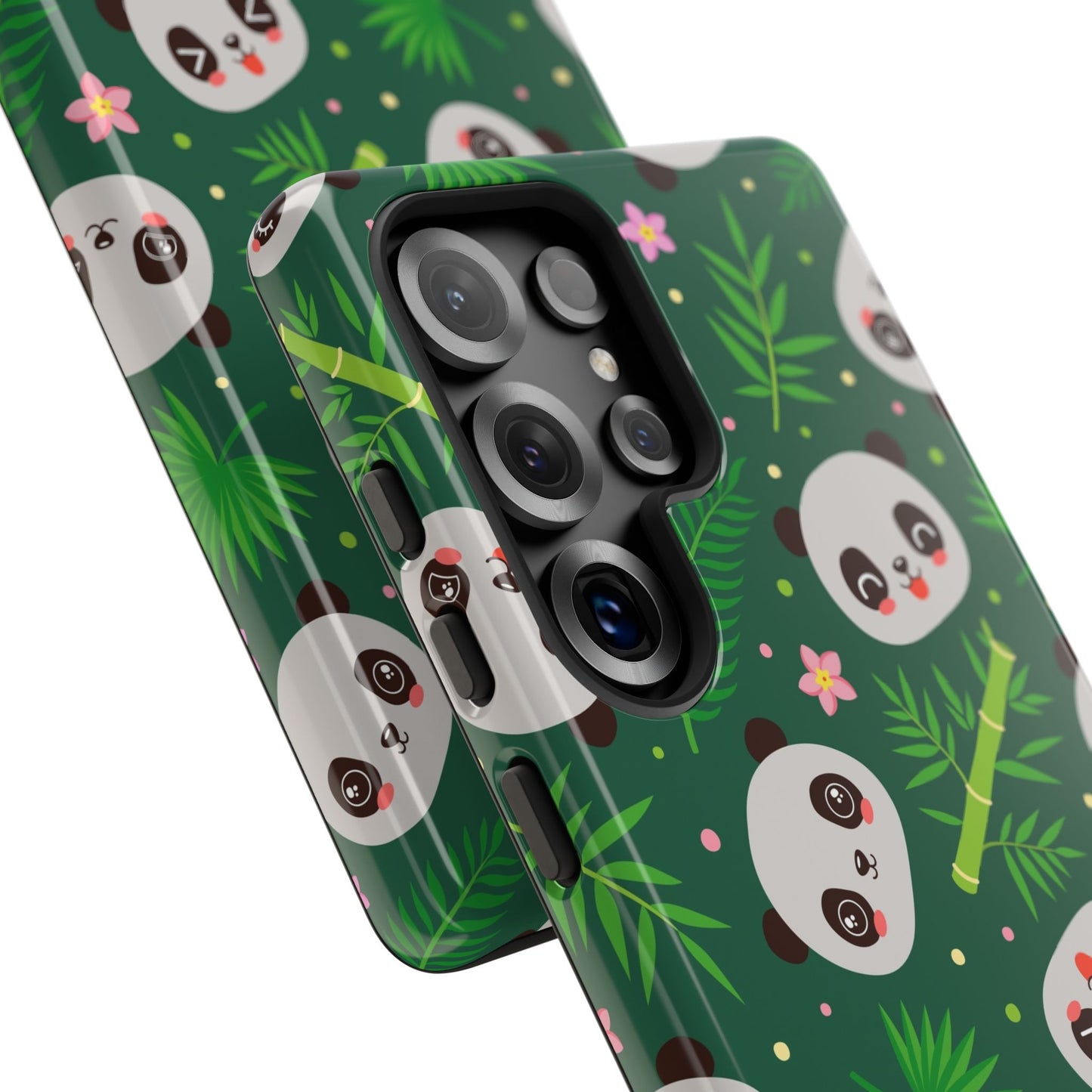 Cute Panda: Tough Case for iPhone, Samsung Galaxy and Google Pixel devices