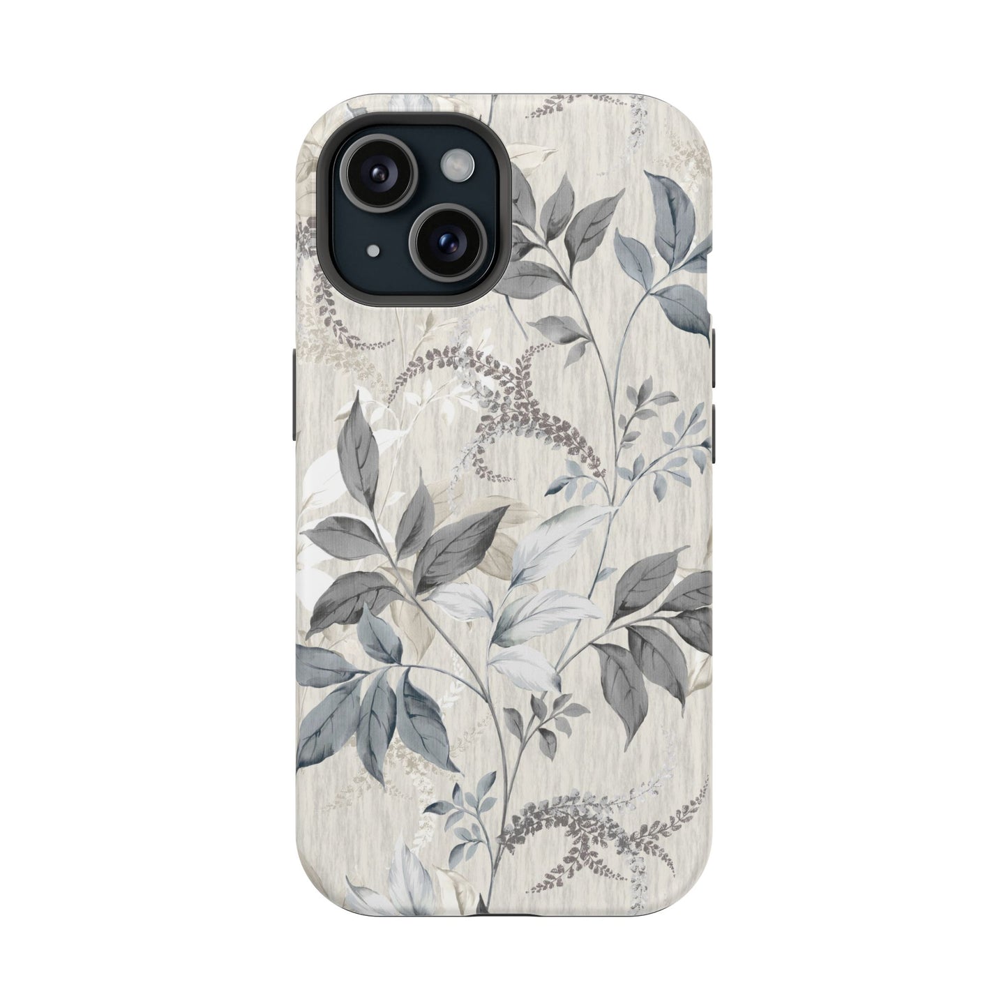 Luxury Leaves (MagSafe version): Artistic case for iPhone, Samsung Galaxy and Google Pixel