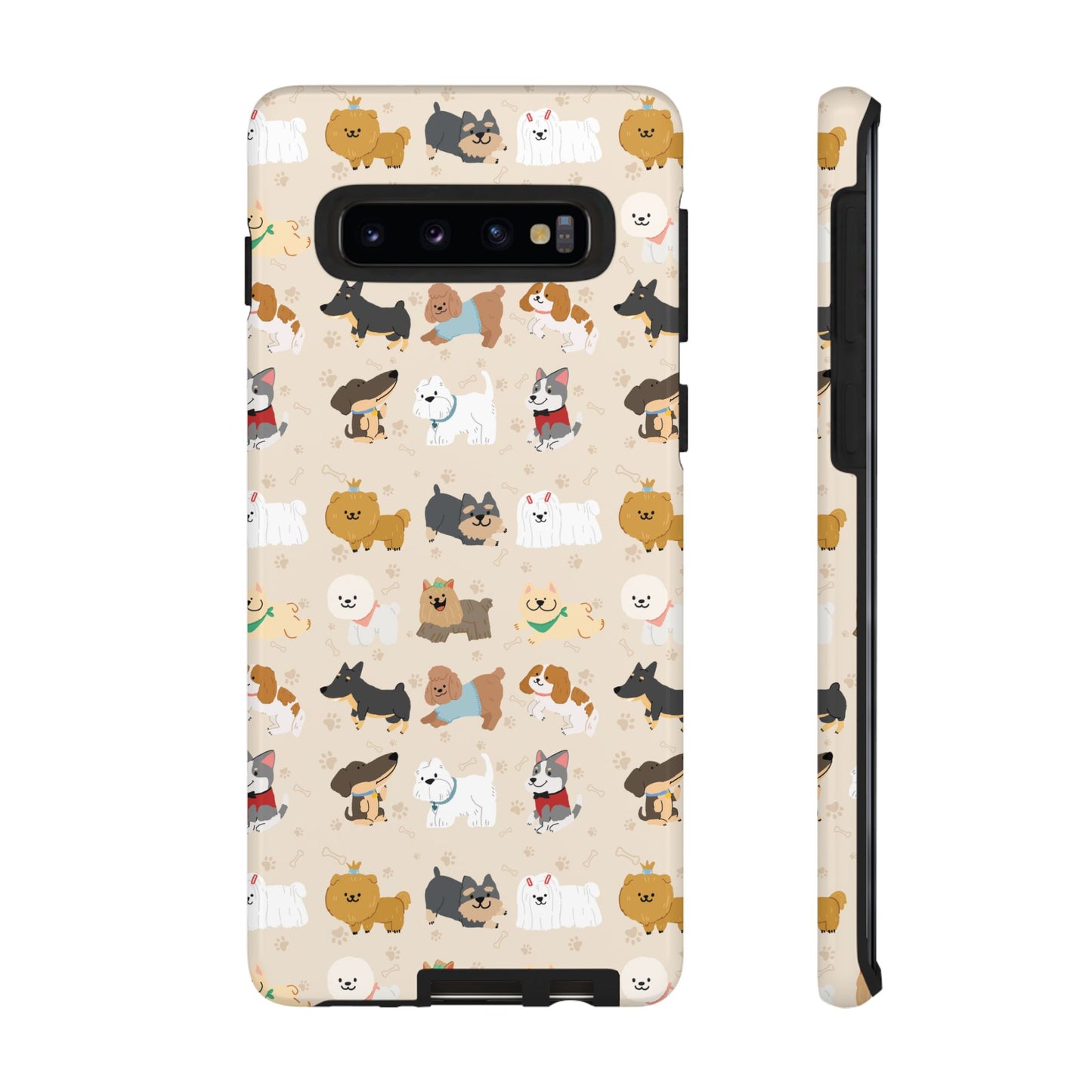 Cute Dogs: Tough Case for iPhone, Samsung Galaxy and Google Pixel devices