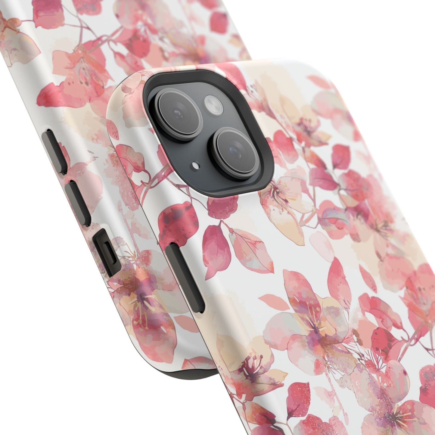 Watercolor Flowers: MagSafe case for iPhone