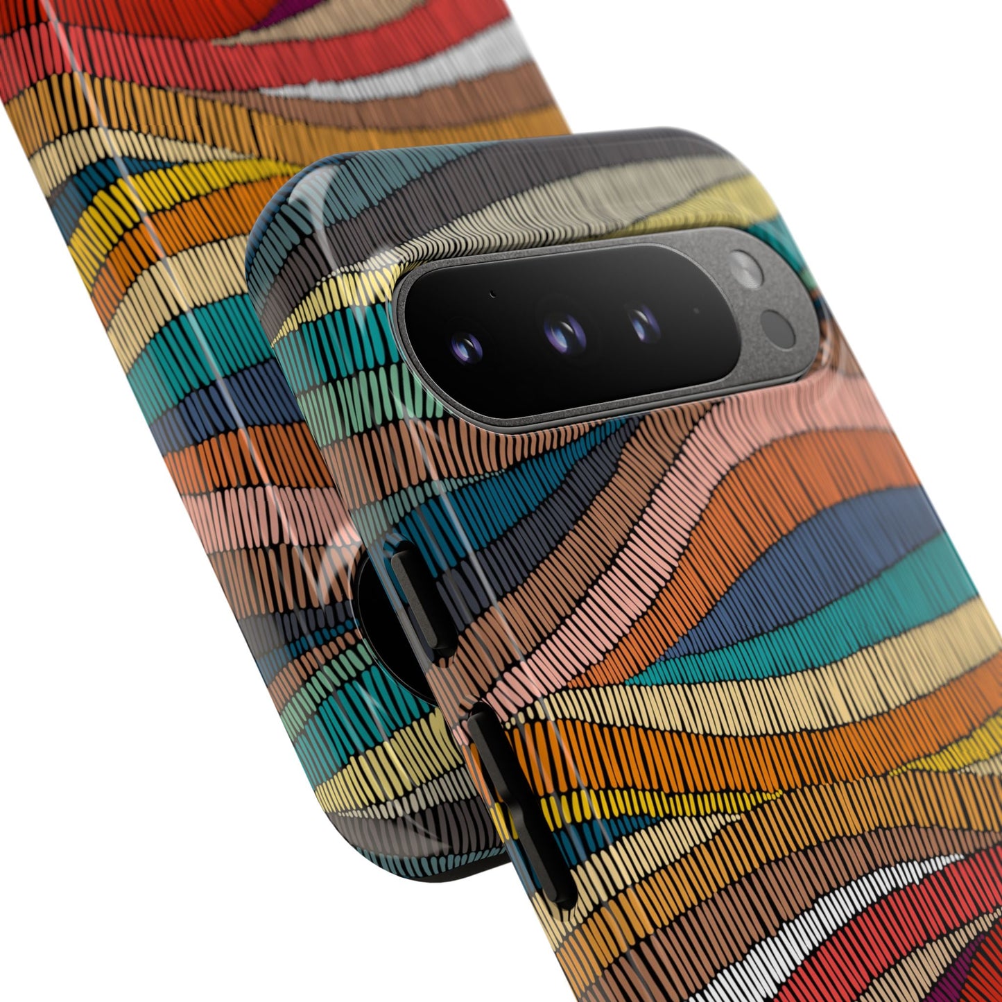 Threaded Harmony: Tapestry-inspired Phone Case for iPhone, Samsung Galaxy and Google Pixel devices