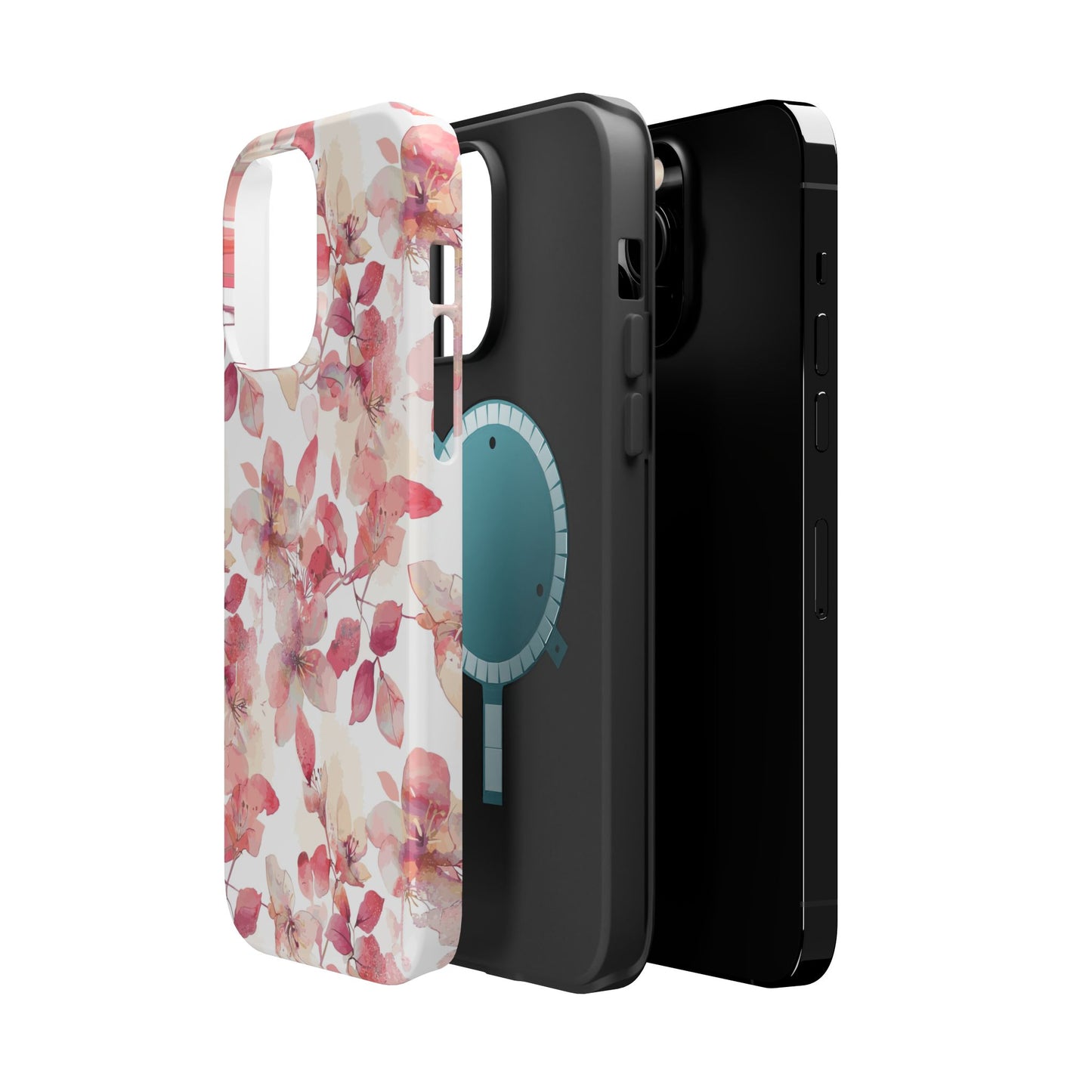 Watercolor Flowers: MagSafe case for iPhone