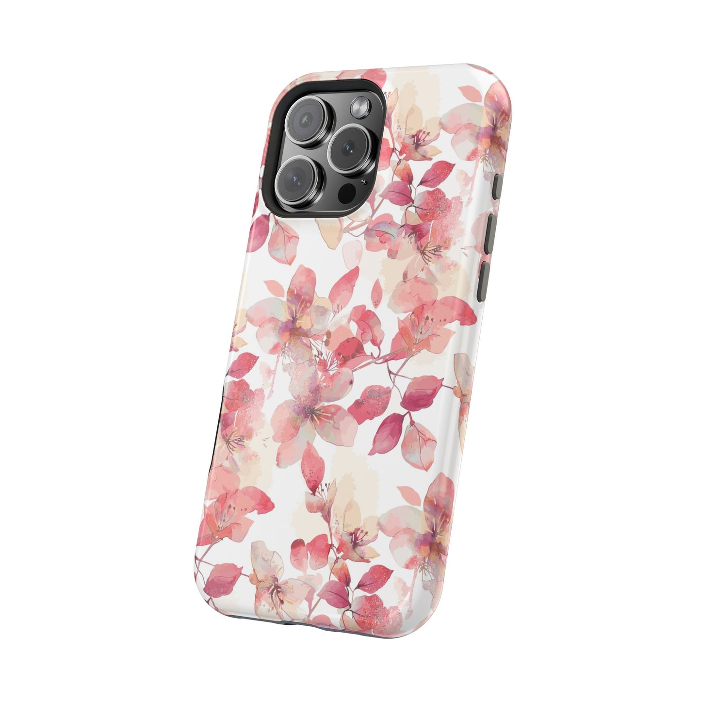 Watercolor Flowers: MagSafe case for iPhone