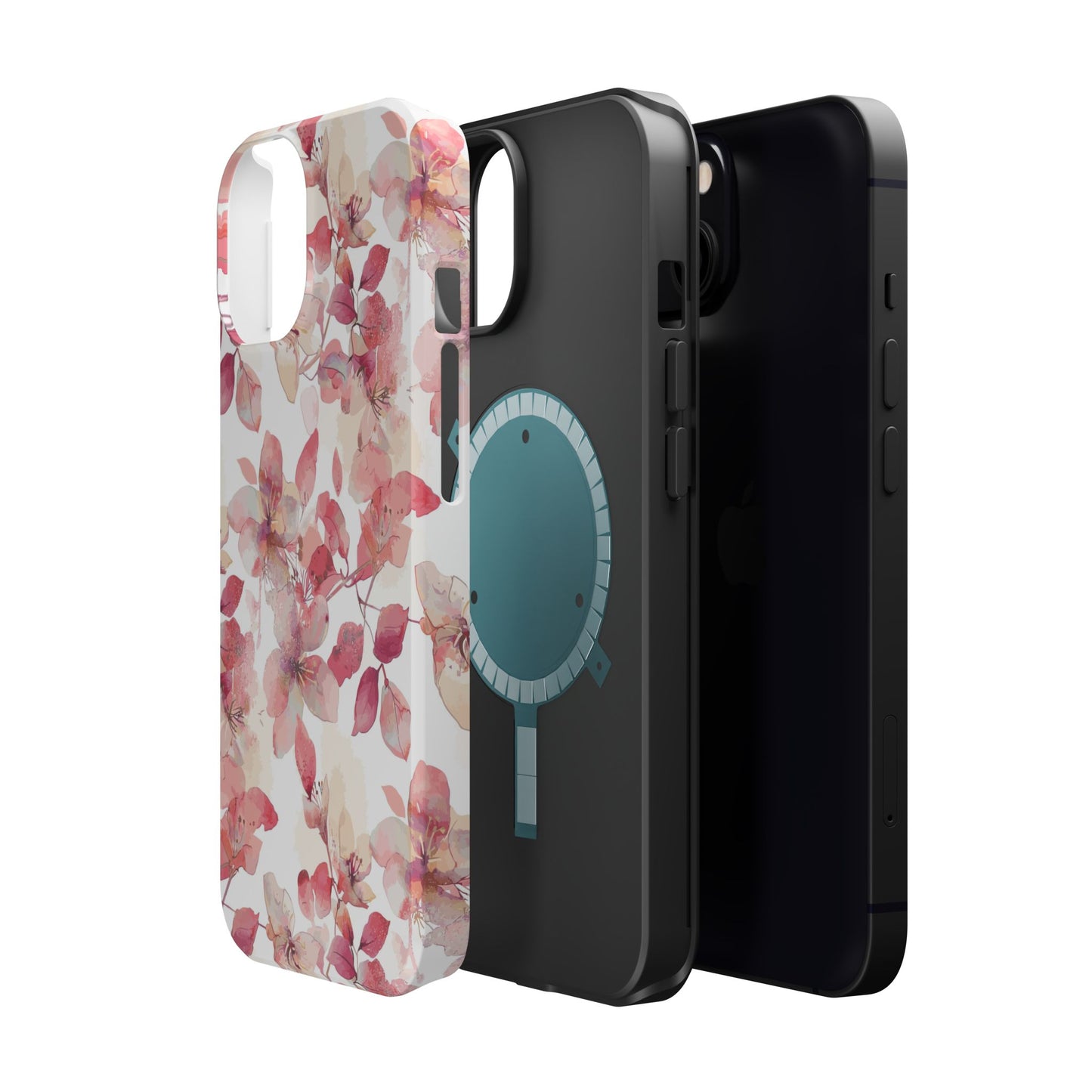 Watercolor Flowers: MagSafe case for iPhone