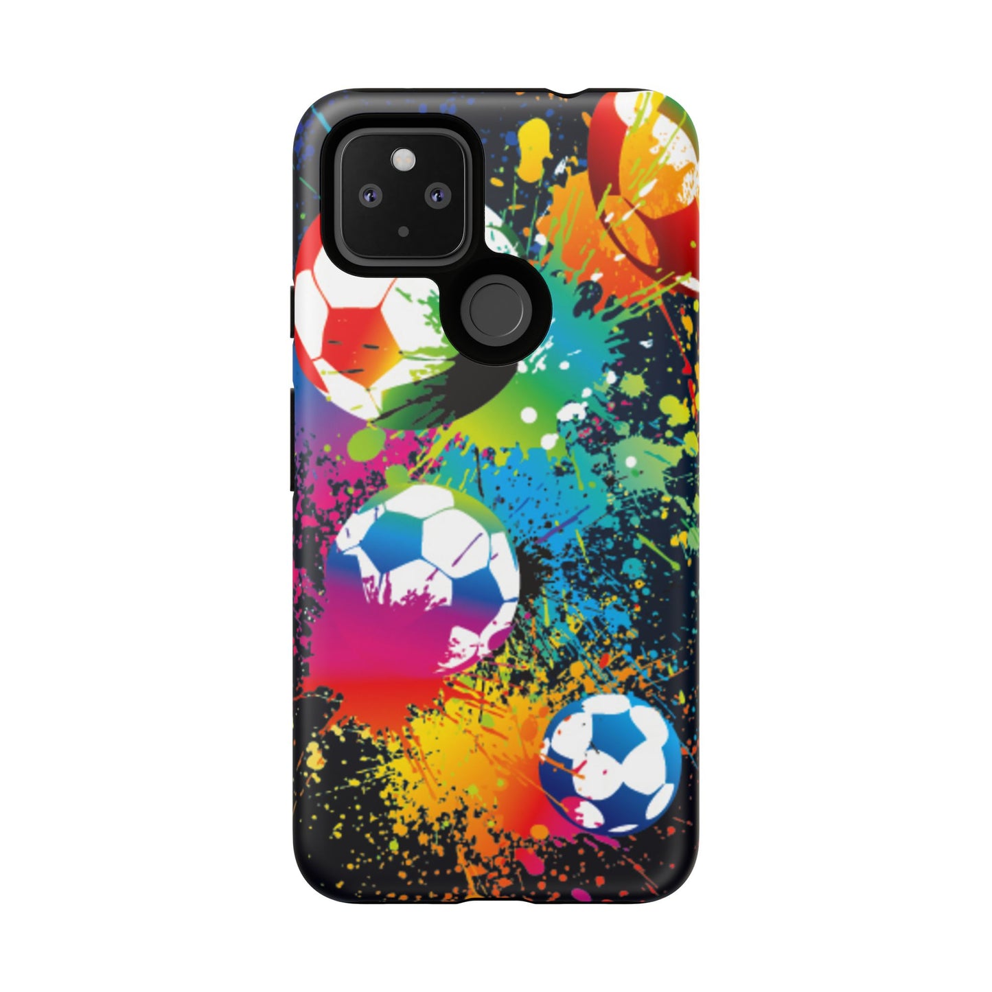 Footballer's Phone Case: Vibrant Case for iPhone, Samsung Galaxy and Google Pixel devices