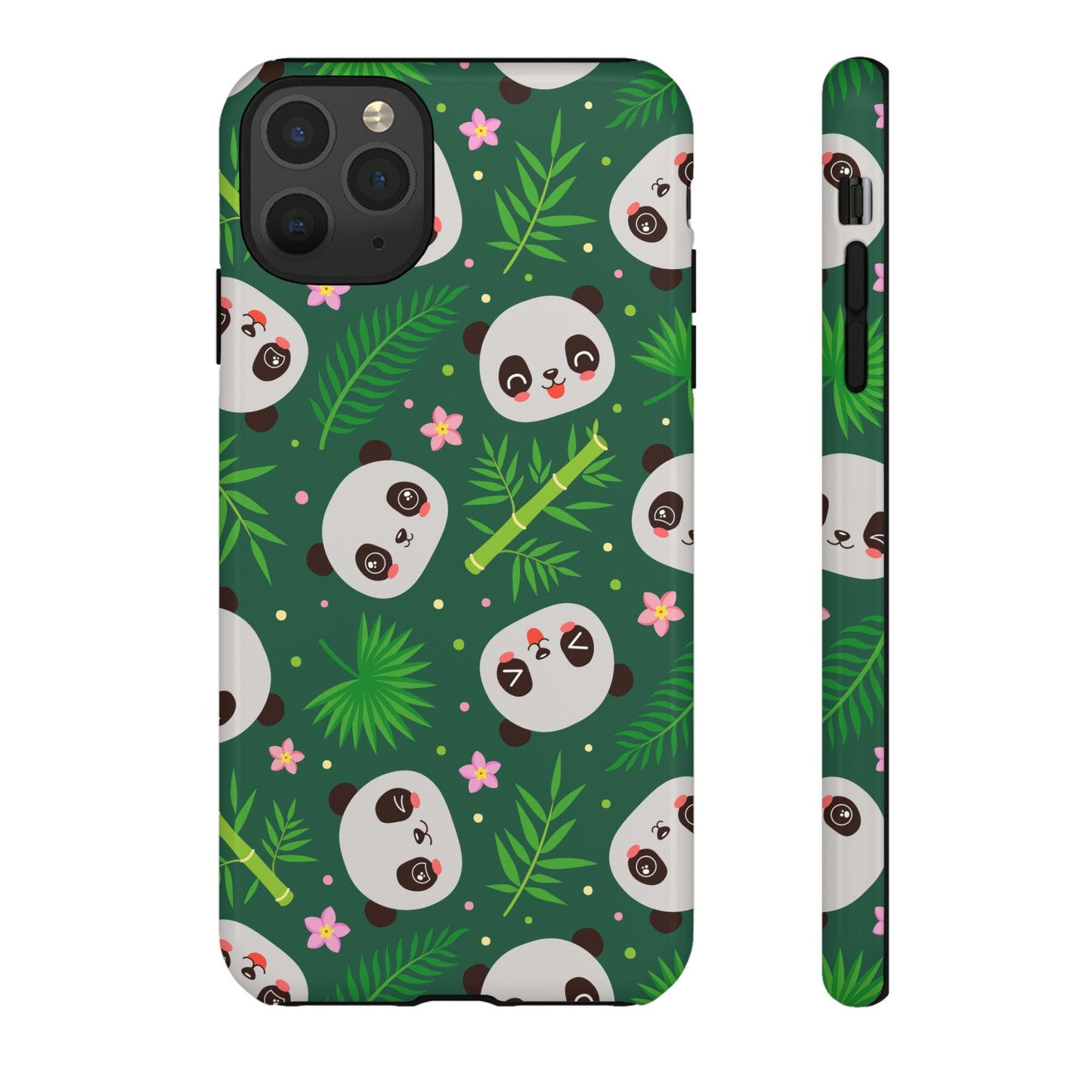 Cute Panda: Tough Case for iPhone, Samsung Galaxy and Google Pixel devices