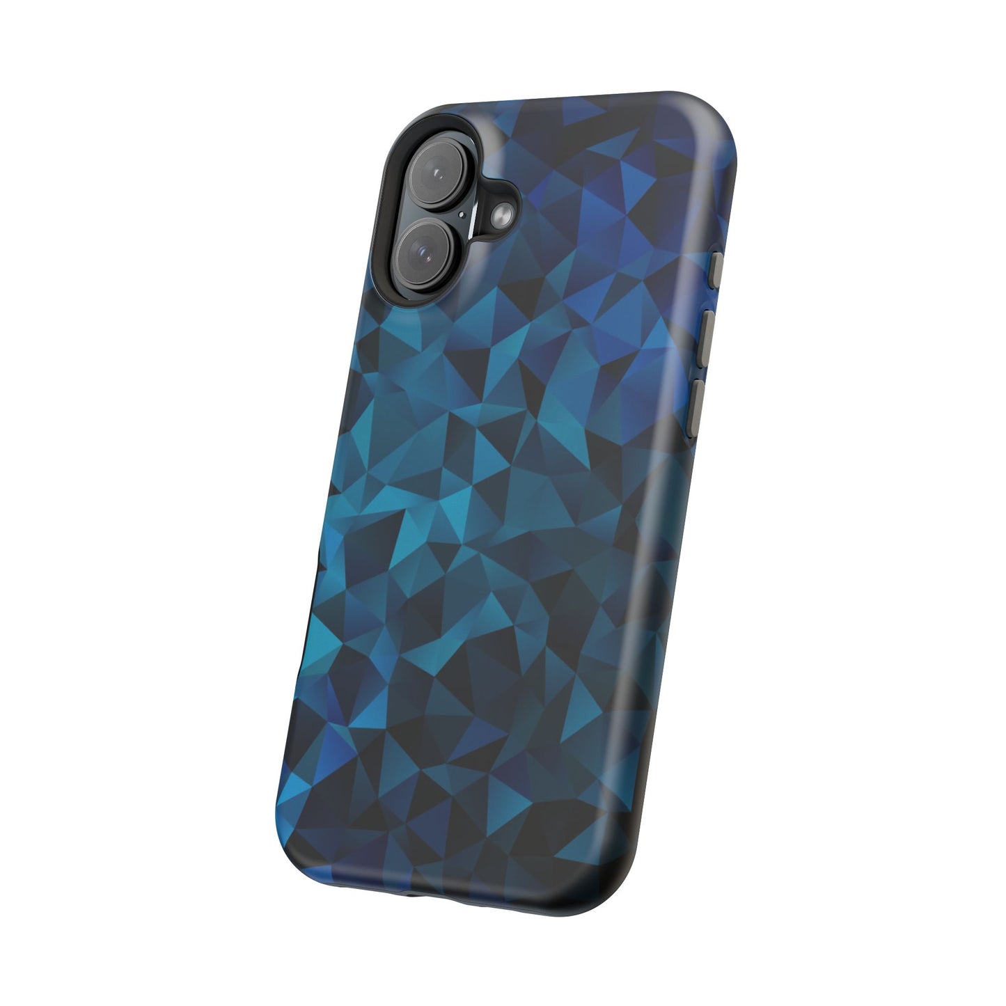 Blue Diamonds (MagSafe version): Elegant phone case for iPhone