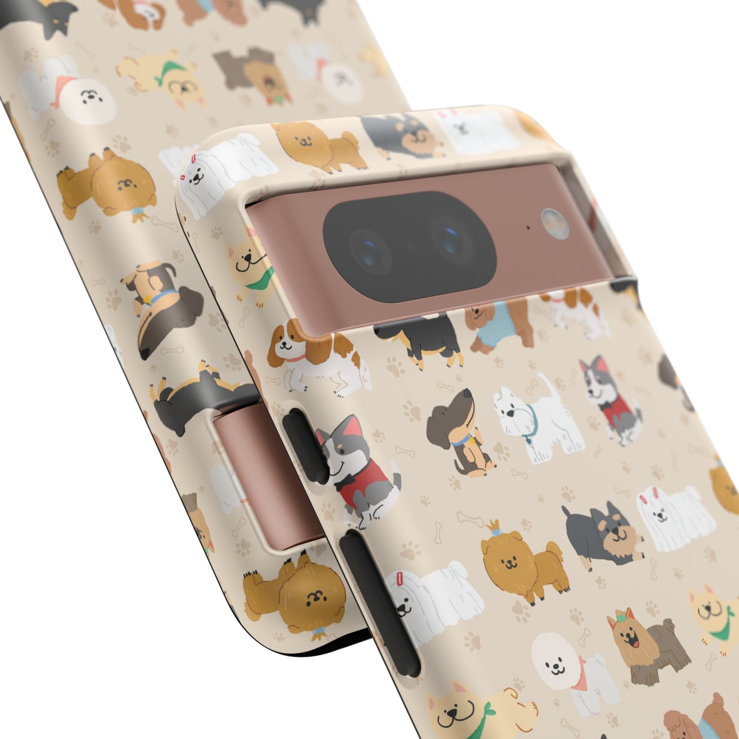 Cute Dogs: Tough Case for iPhone, Samsung Galaxy and Google Pixel devices