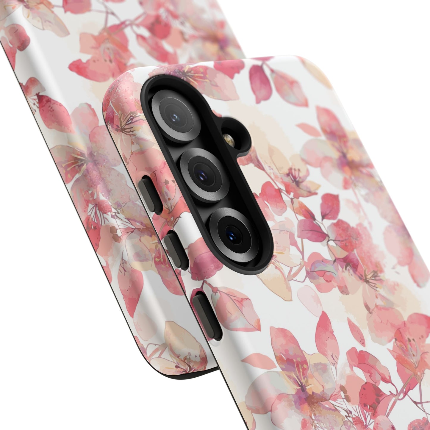 Watercolor Flowers: Tough Case for iPhone, Samsung Galaxy and Google Pixel devices