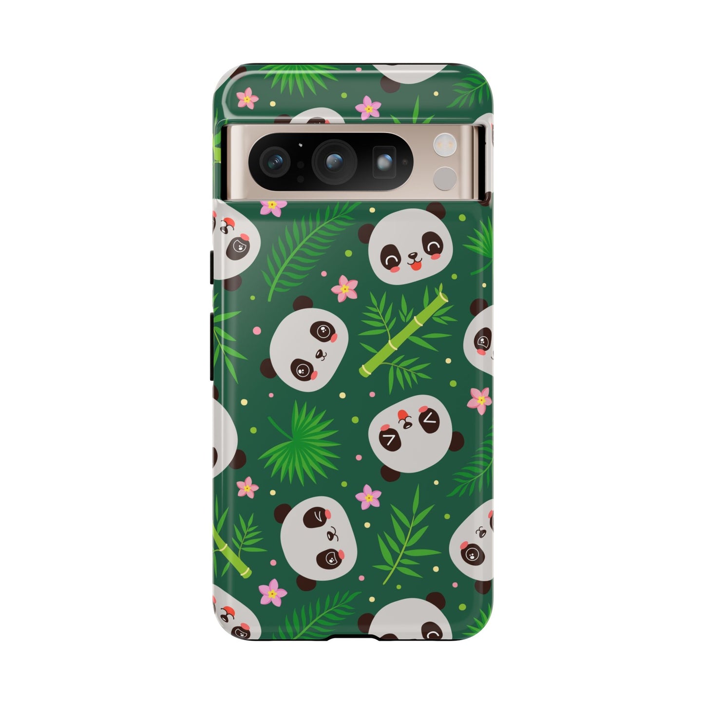 Cute Panda: Tough Case for iPhone, Samsung Galaxy and Google Pixel devices
