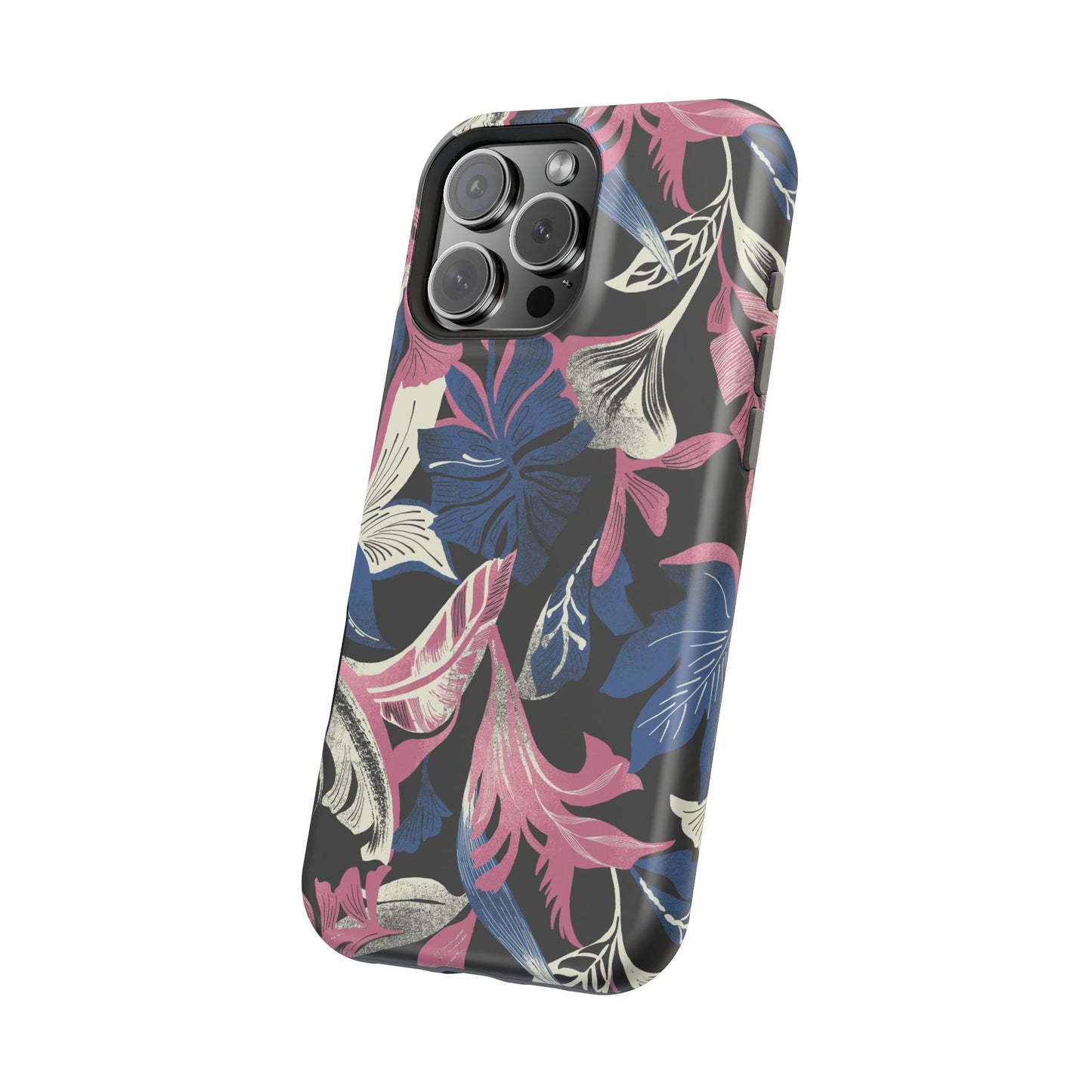 Tropique (MagSafe version): Palm & Fall Fusion Phone Case for iPhone