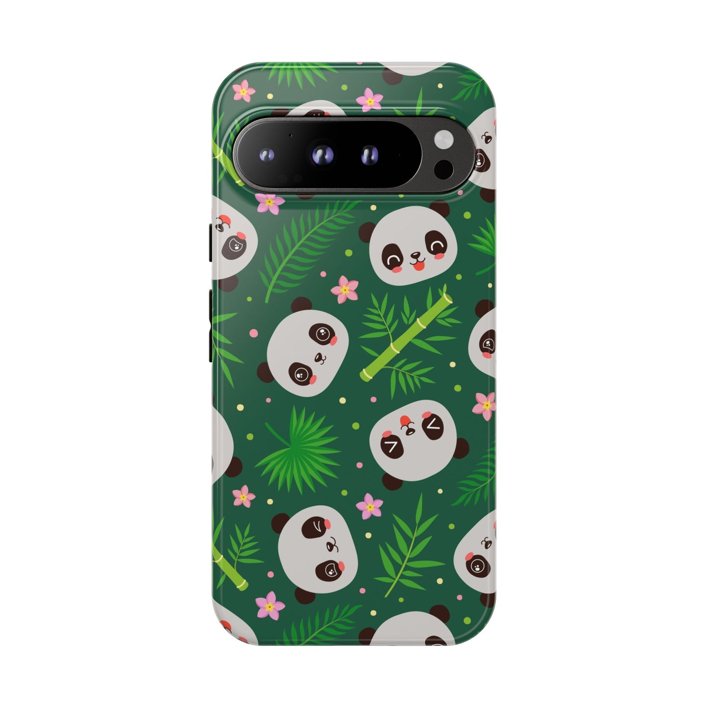 Cute Panda: Tough Case for iPhone, Samsung Galaxy and Google Pixel devices
