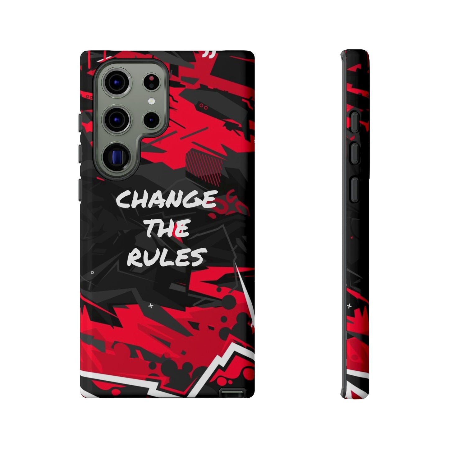 Verander de regels: stevige hoes voor iPhone-, Galaxy- en Pixel-apparaten