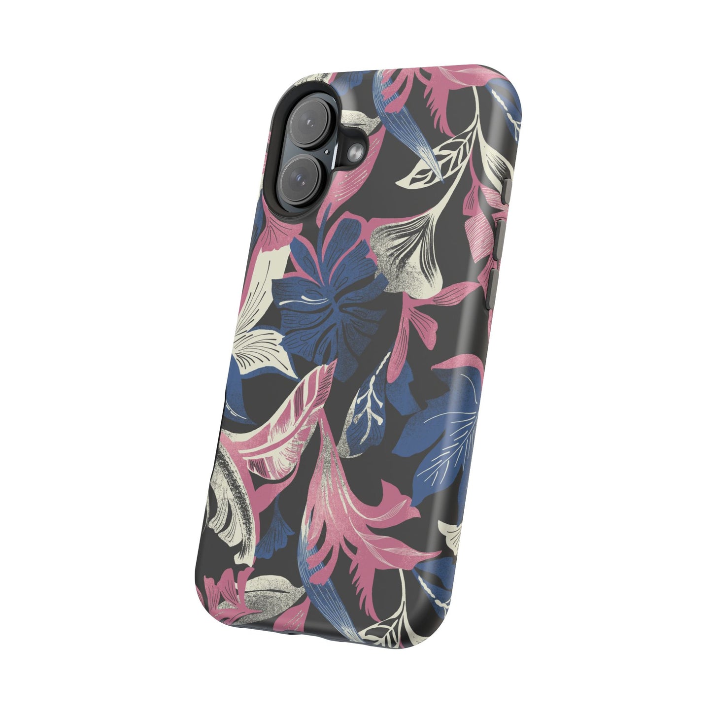 Tropique (MagSafe version): Palm & Fall Fusion Phone Case for iPhone