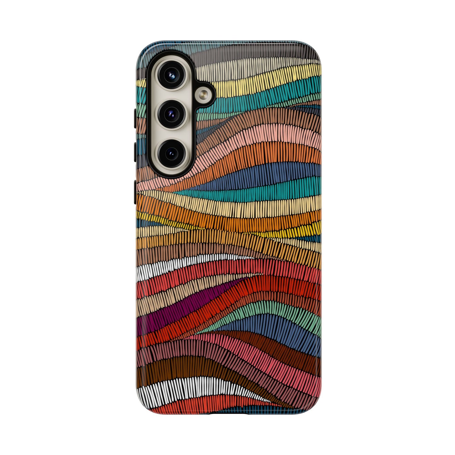 Threaded Harmony: Tapestry-inspired Phone Case for iPhone, Samsung Galaxy and Google Pixel devices