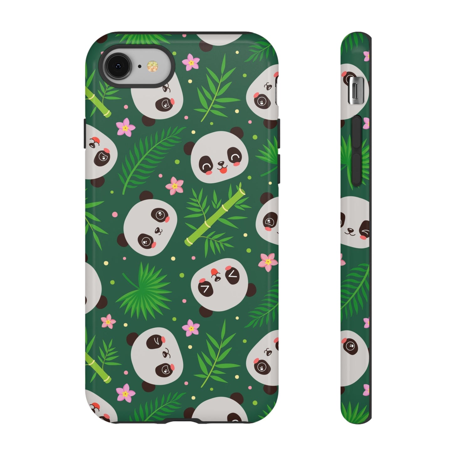 Cute Panda: Tough Case for iPhone, Samsung Galaxy and Google Pixel devices