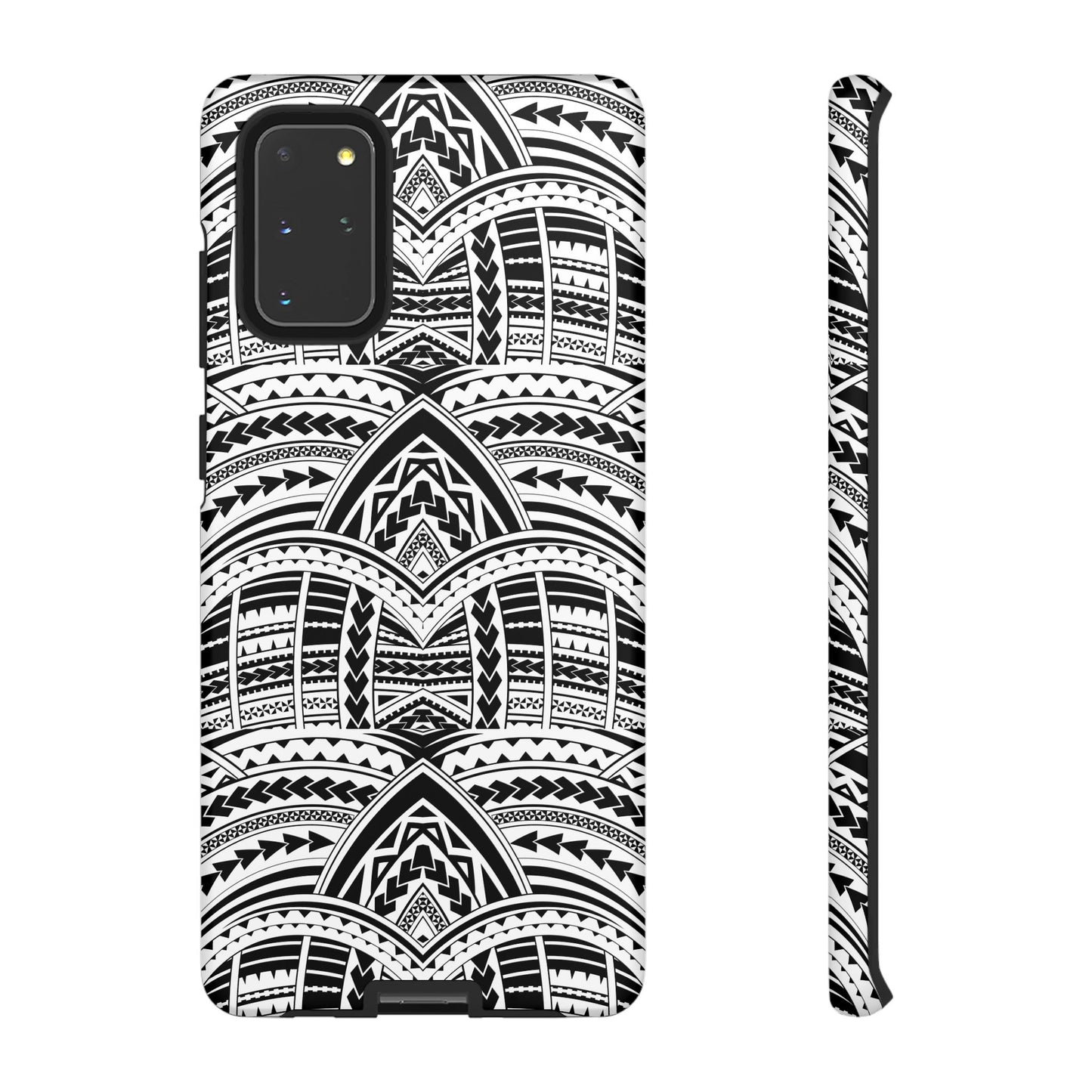 Tatoeage: telefoonhoesje met tribalpatroon voor iPhone, Samsung Galaxy en Google Pixel