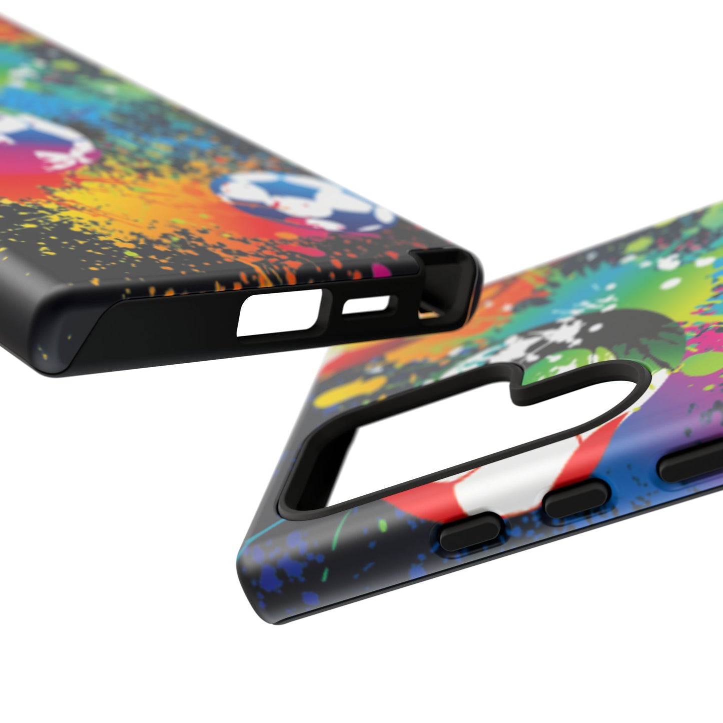 Footballer's Phone Case: Vibrant Case for iPhone, Samsung Galaxy and Google Pixel devices