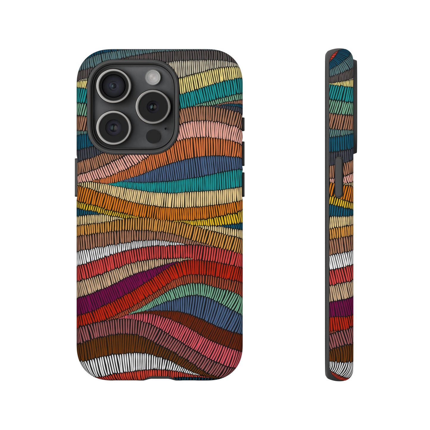 Threaded Harmony: Tapestry-inspired Phone Case for iPhone, Samsung Galaxy and Google Pixel devices