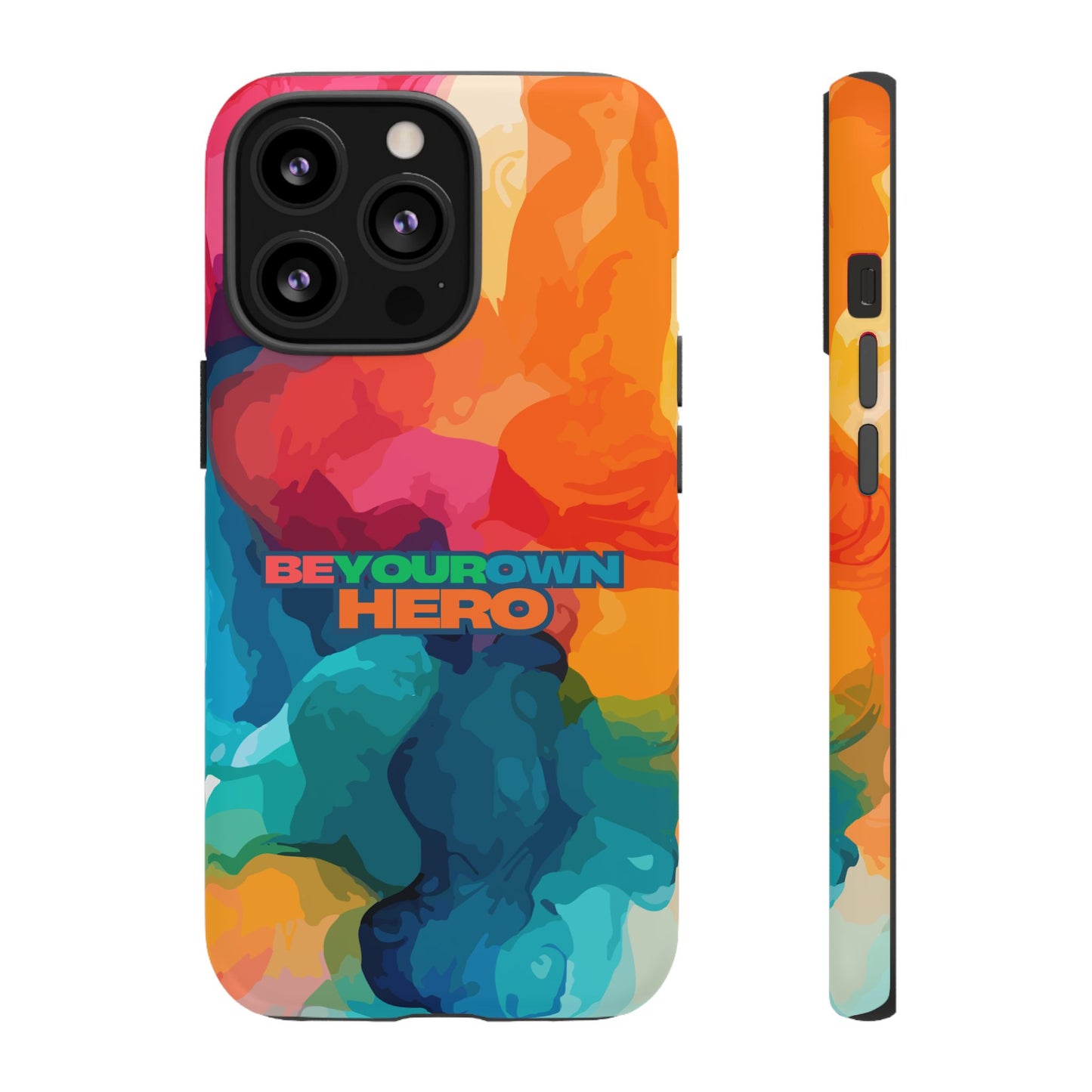 Be Your Own Hero: Tough Case for iPhone, Samsung Galaxy and Google Pixel