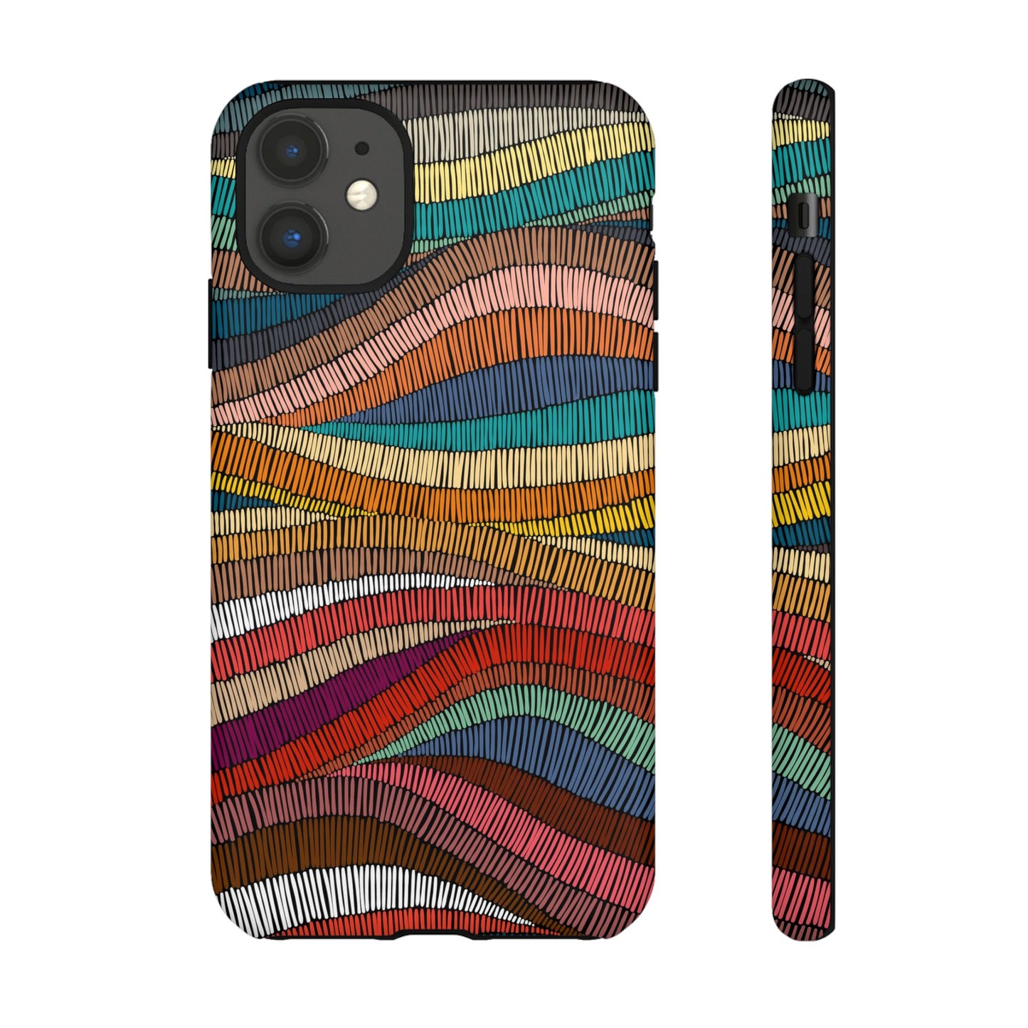 Threaded Harmony: Tapestry-inspired Phone Case for iPhone, Samsung Galaxy and Google Pixel devices
