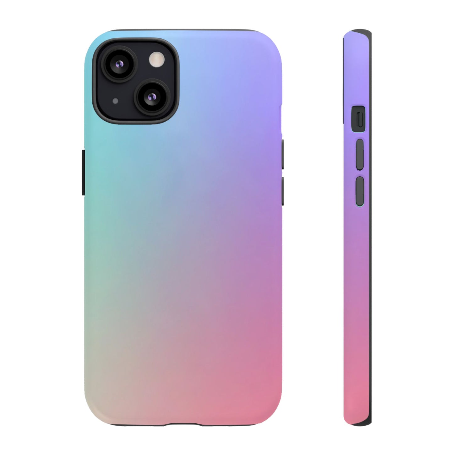 Cotton Candy: Quadcolor Pastel Gradient Tough Case for iPhone, Samsung Galaxy and Google Pixel devices