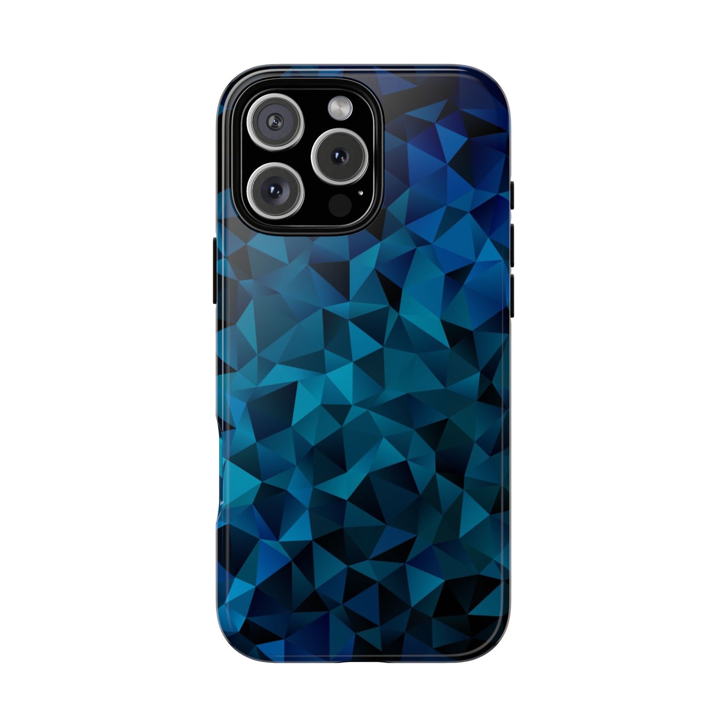Blue Diamonds: Phone Case with Elegant Prints for iPhone, Samsung Galaxy and Google Pixel devices