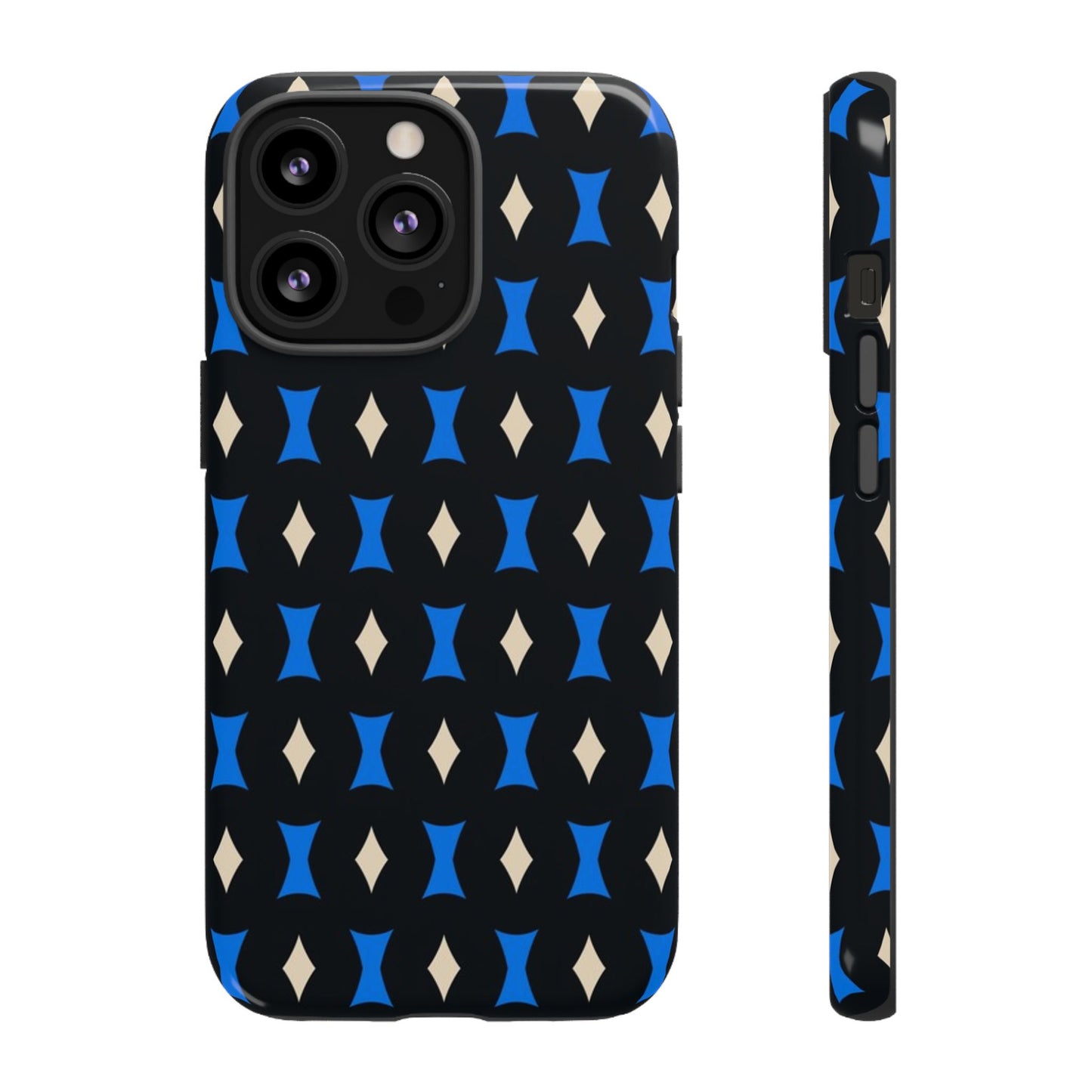 Royal Pattern Tough Phone Case for iPhone, Samsung Galaxy and Google Pixel devices