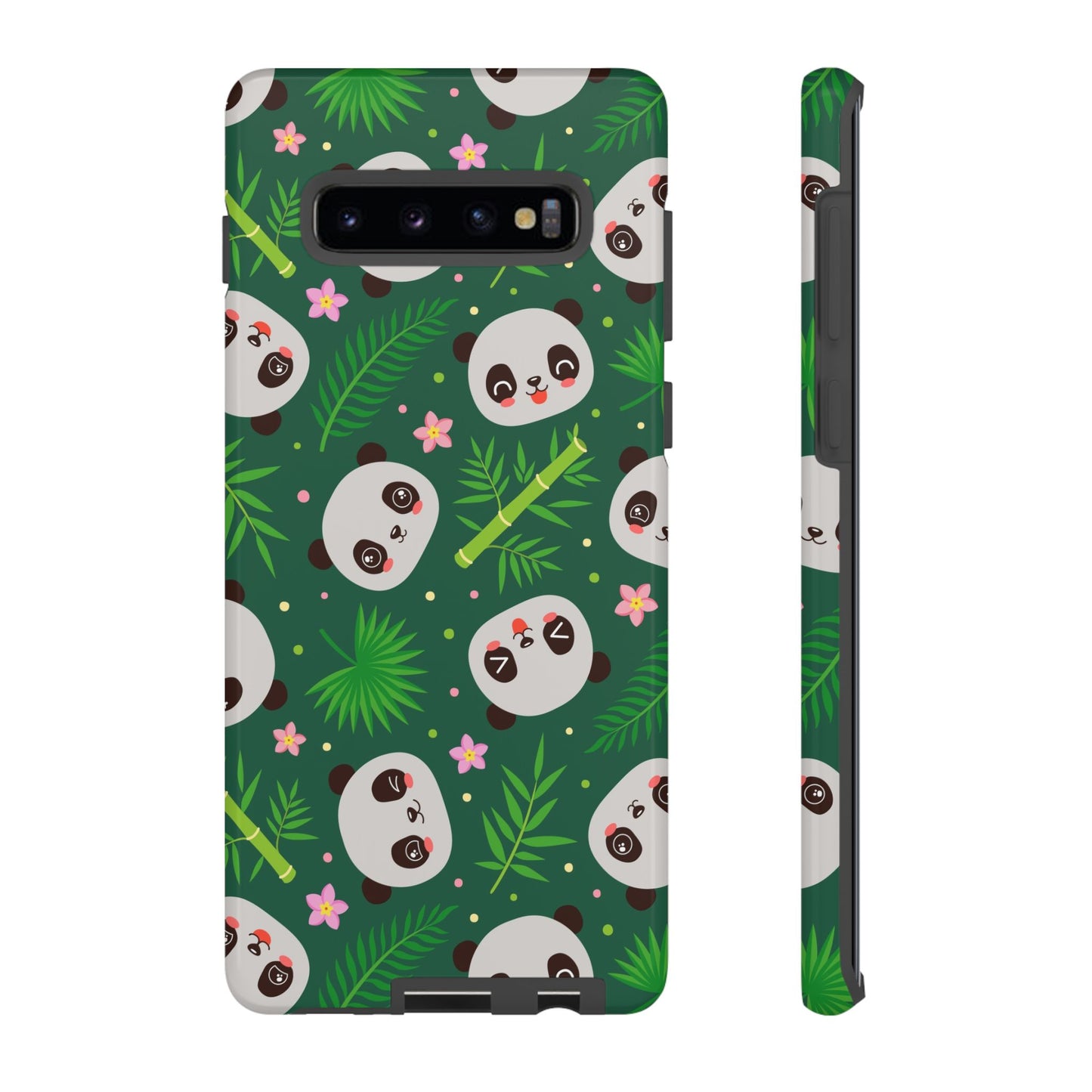 Cute Panda: Tough Case for iPhone, Samsung Galaxy and Google Pixel devices